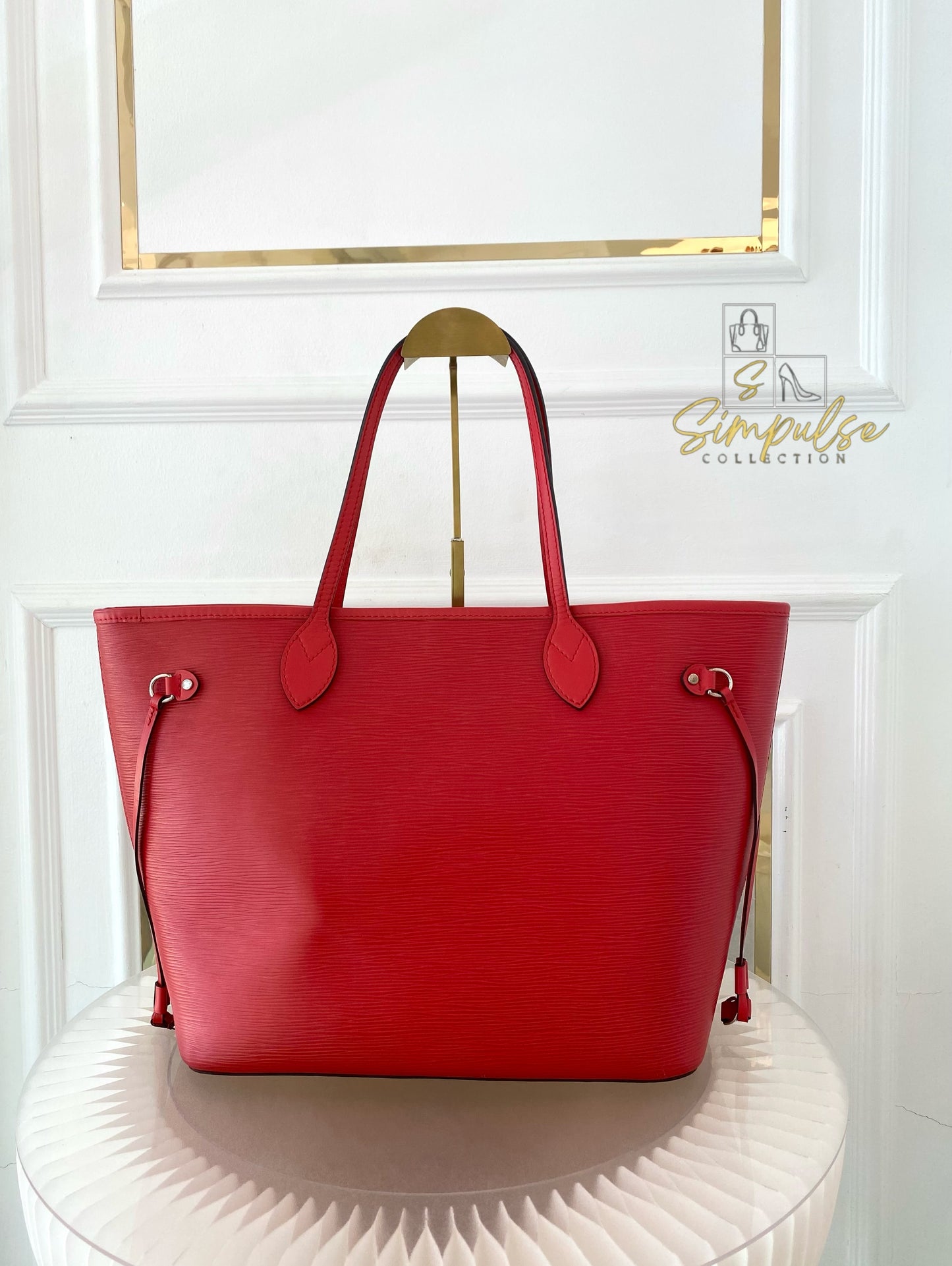 Louis Vuitton Epi Leather Neverfull Tote Bag