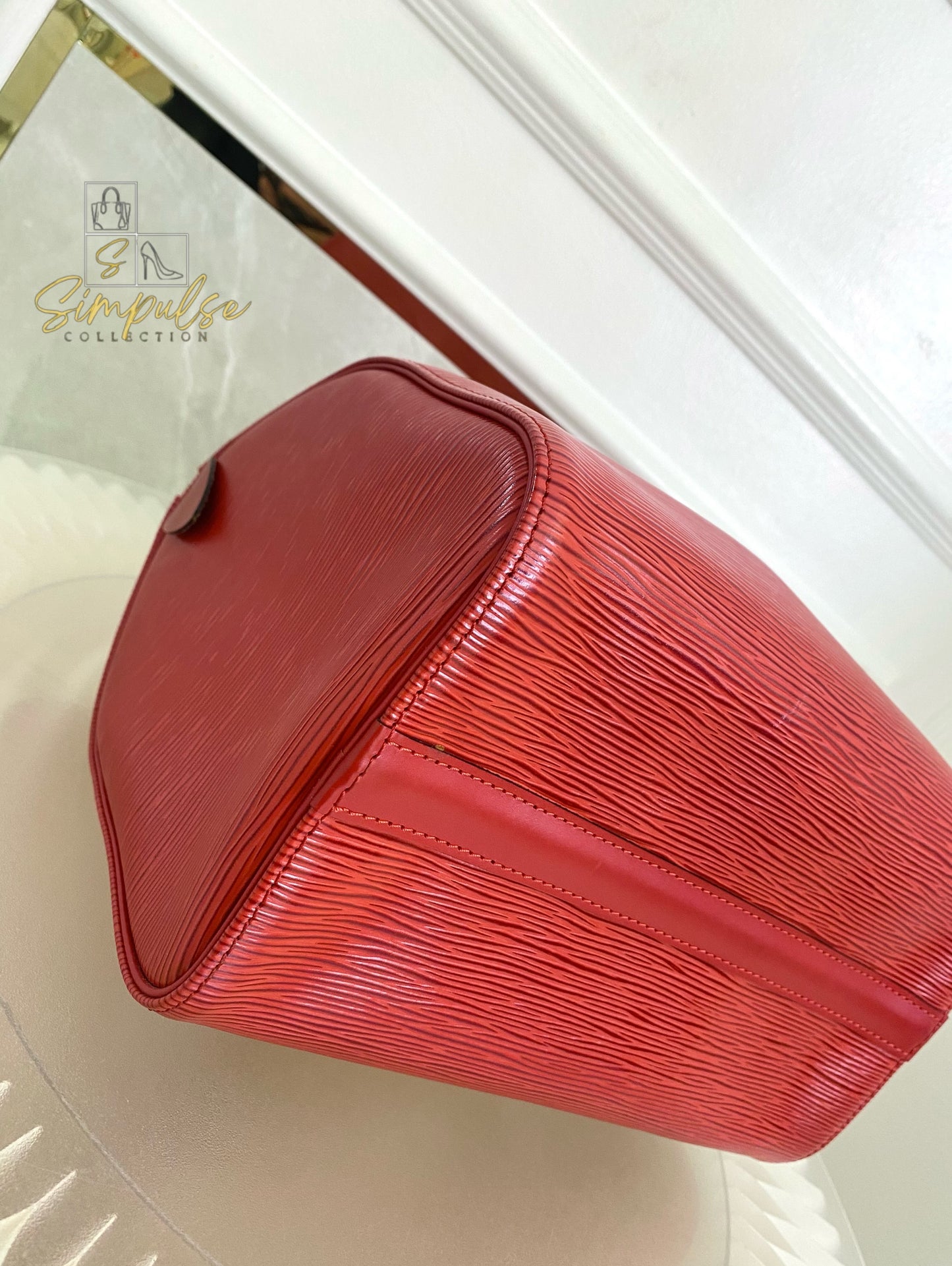 Louis Vuitton Epi Speedy 25 Red