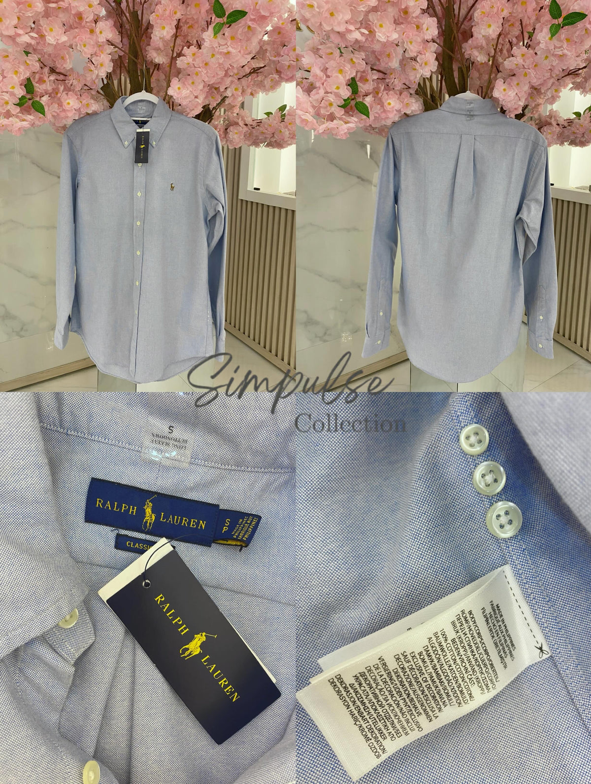 RL Long-sleeve Light Blue