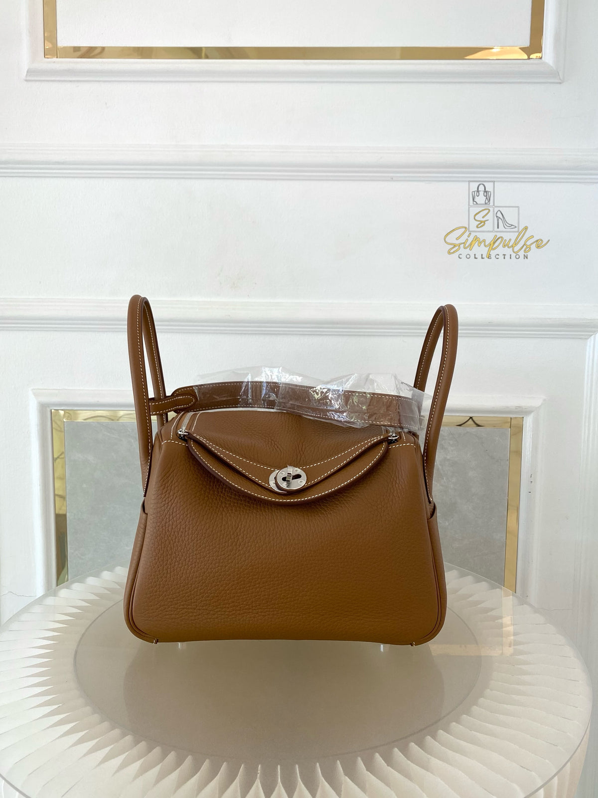 HERMES LINDY 26 CLEMENCE GOLD
