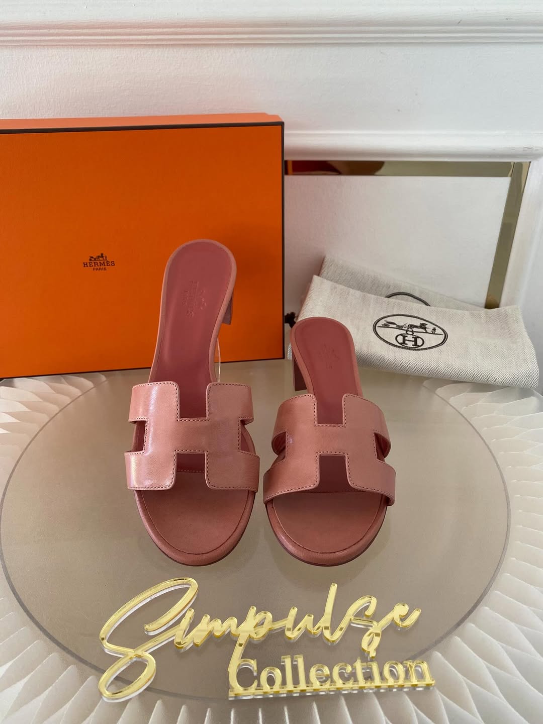 Hermes Oasis Pink