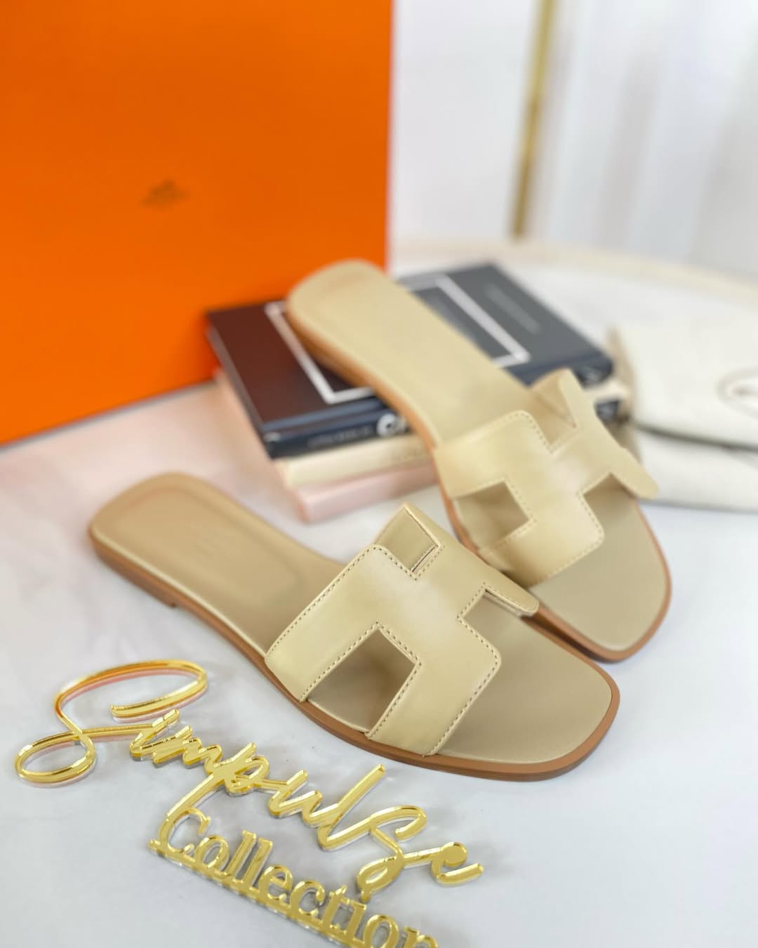 Hermes Oran Beige