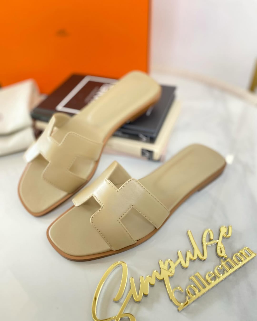 Hermes Oran Beige