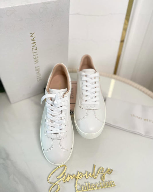 Stuart Weitzman White Sneakers