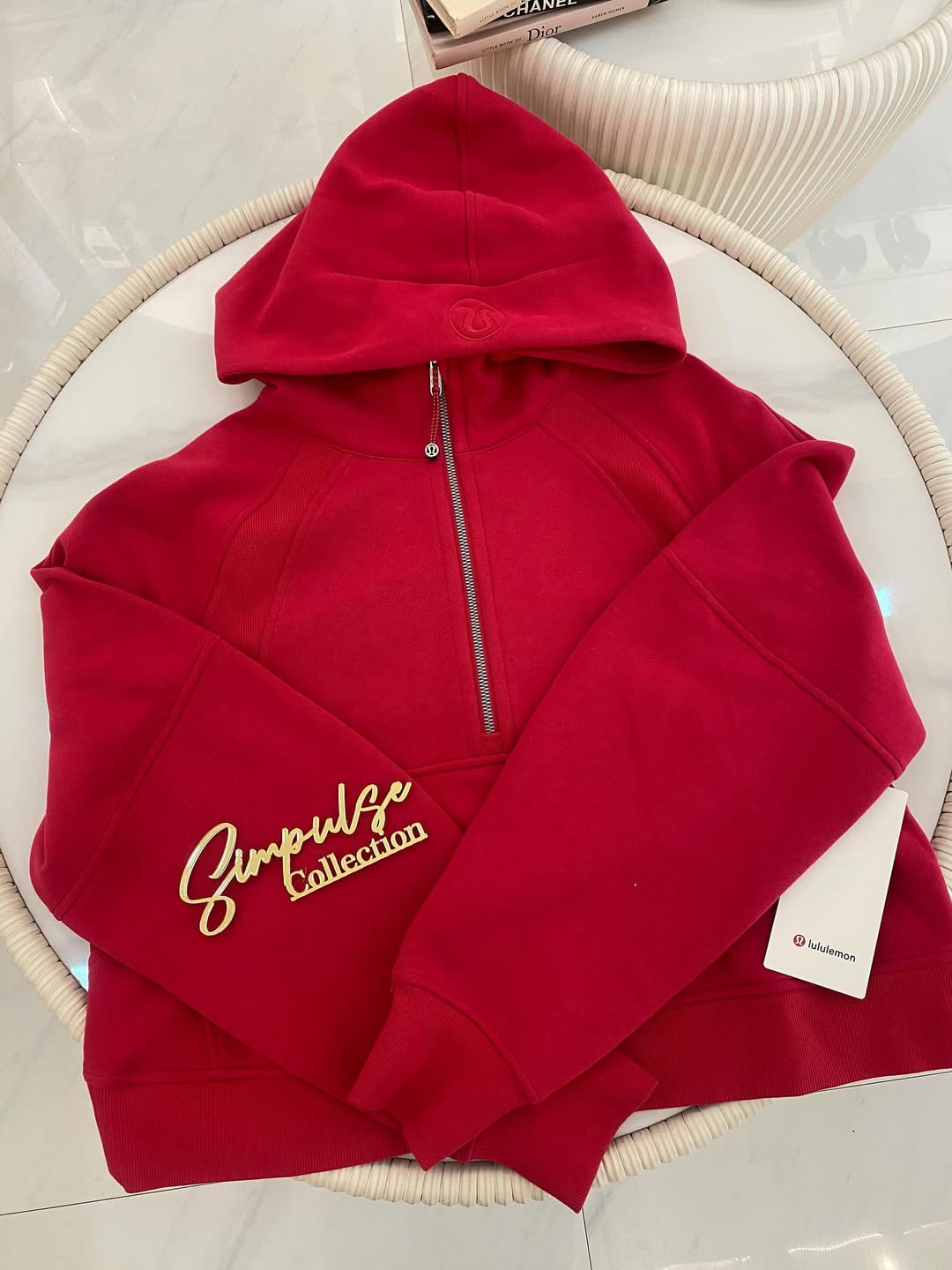 Lululemon Scuba Oversized Half Zip Hoodie