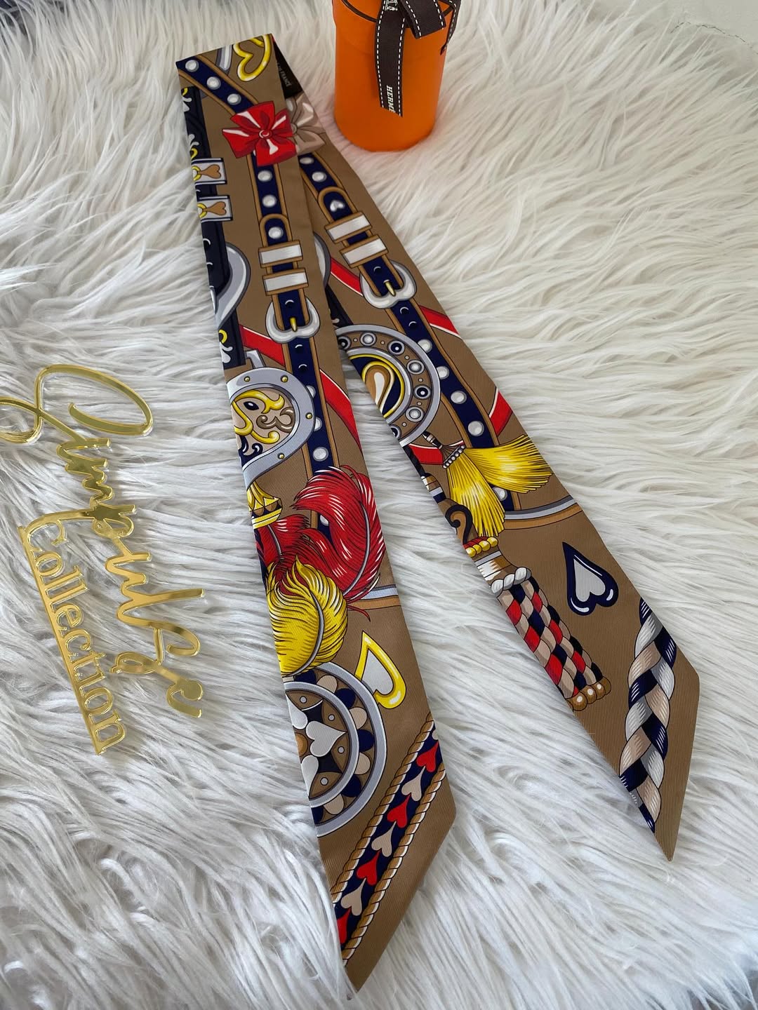 Hermes Twilly Brown