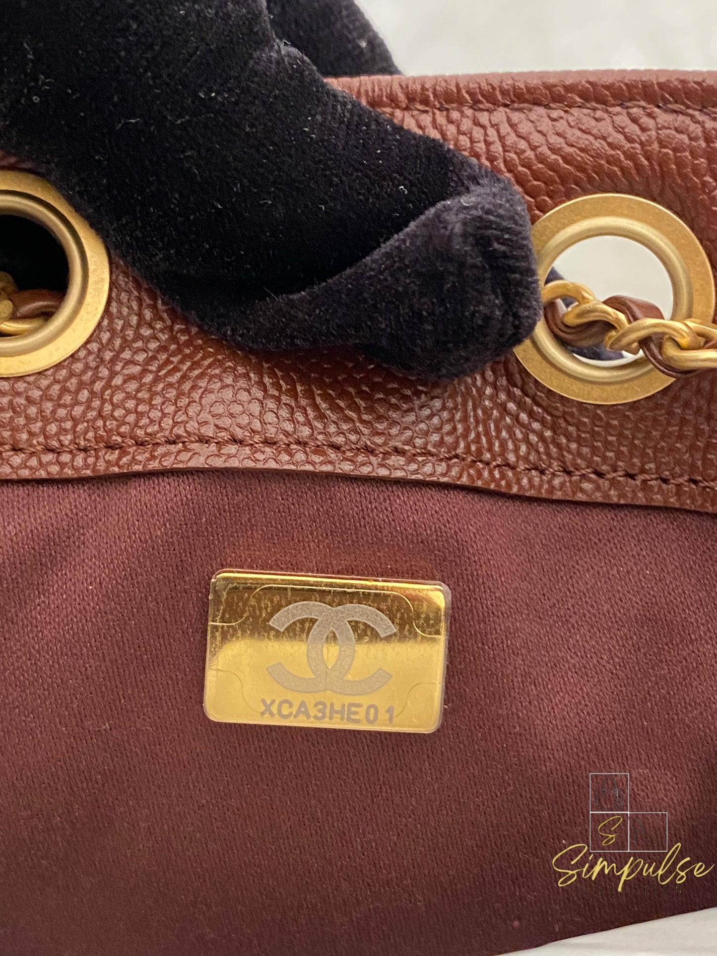 Chanel C25 Burgundy Small