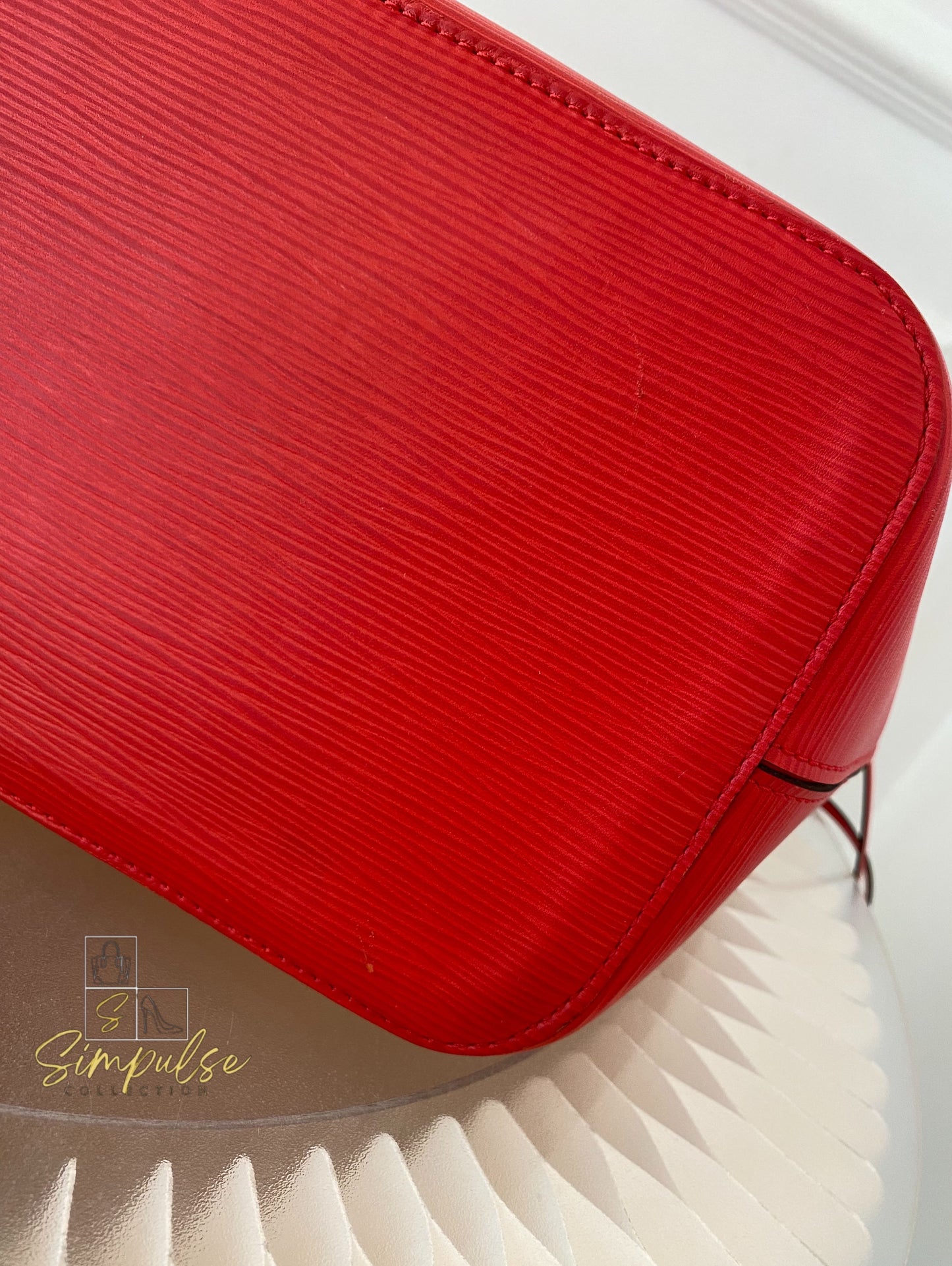 Louis Vuitton Epi Leather Neverfull Tote Bag