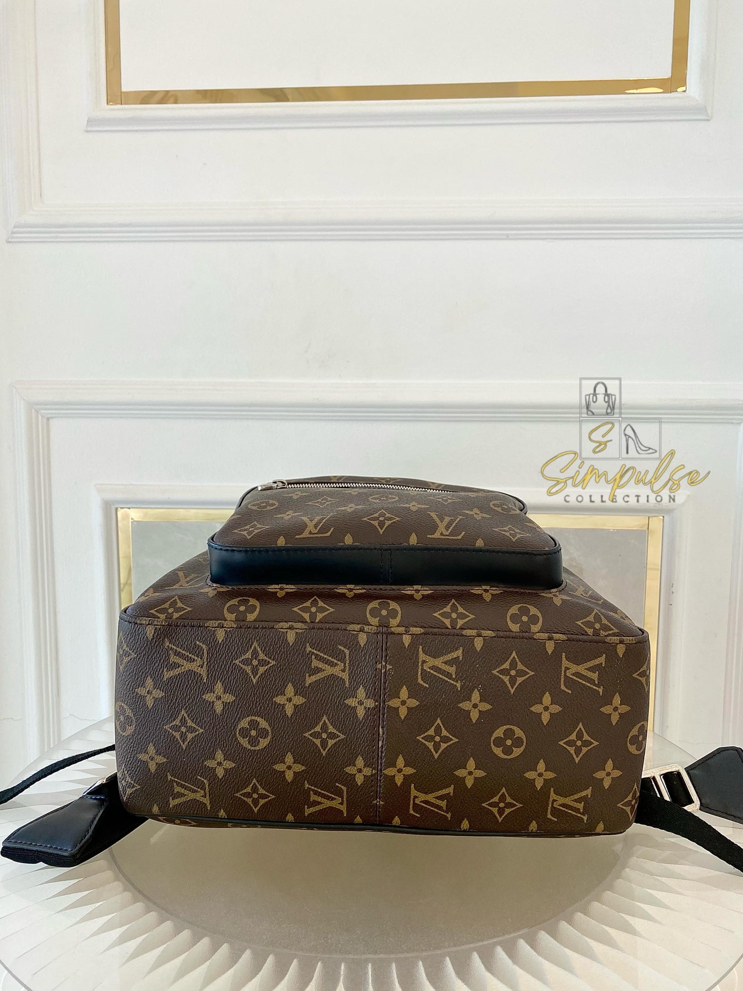 Louis Vuitton Josh Backpack Monogram Macassar