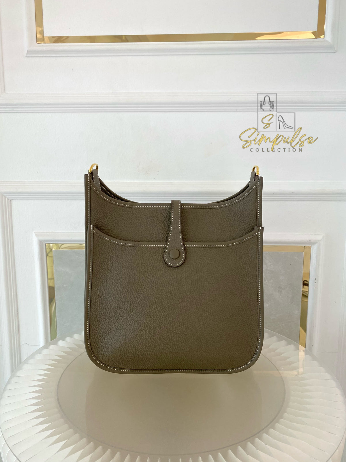 HERMES EVELYNE PM3 CLEMENCE ETOUPE