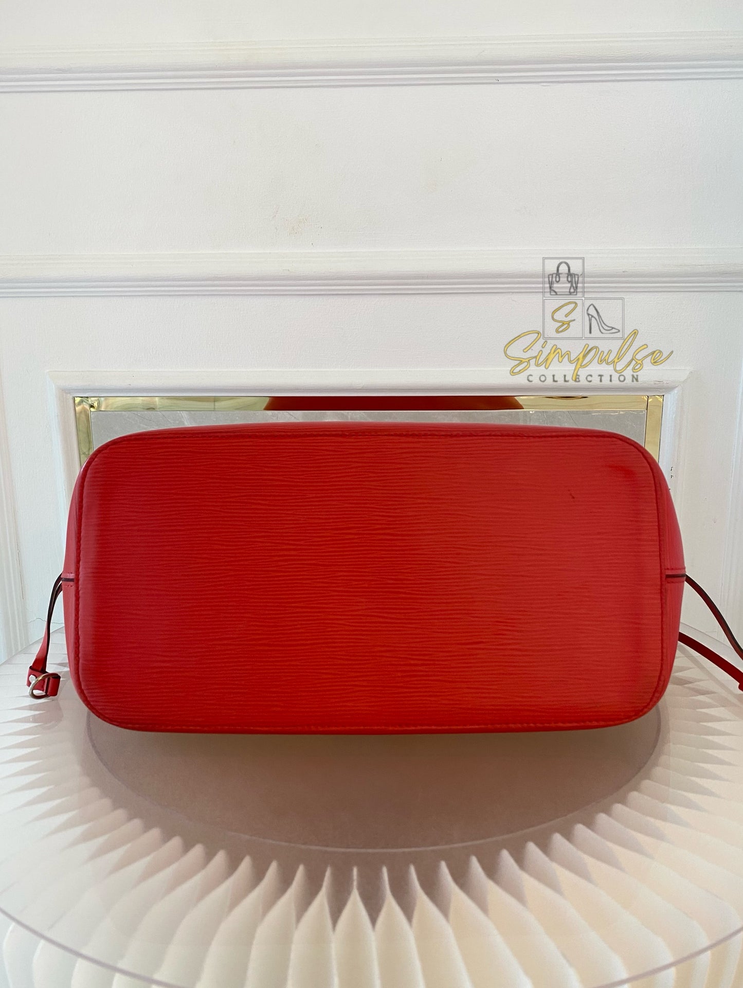 Louis Vuitton Epi Leather Neverfull Tote Bag