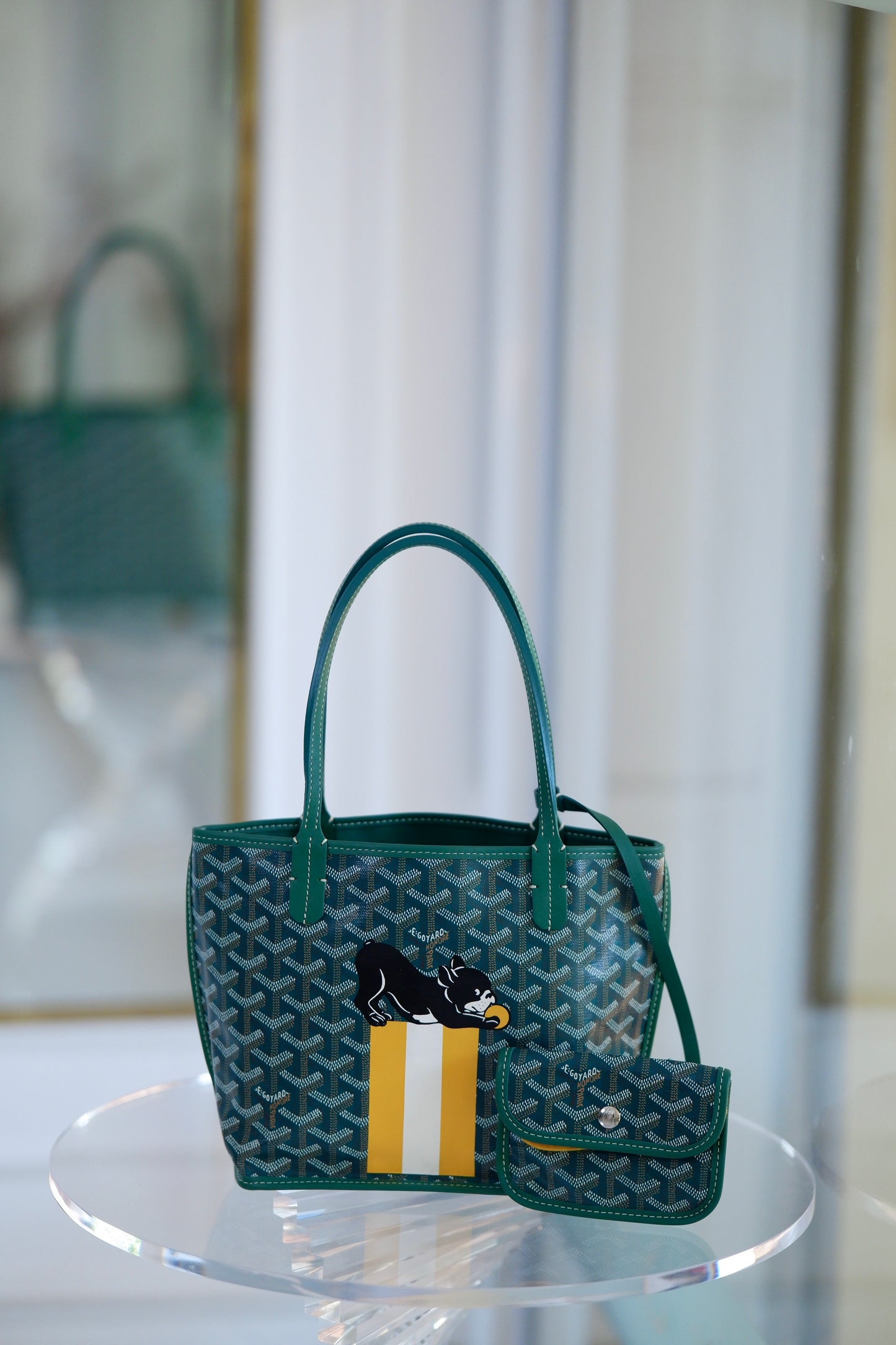 Goyard Mini Anjou Green