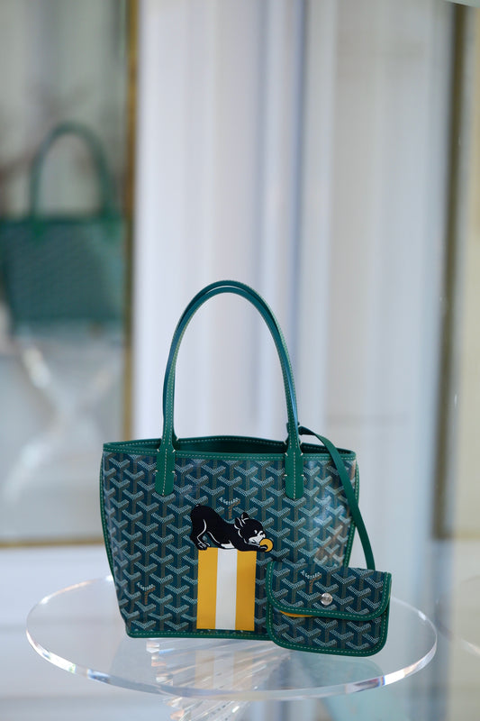 Goyard Mini Anjou Green