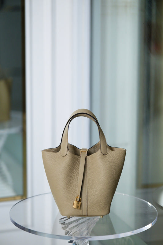 Hermes Picotin 18 Trench GHW