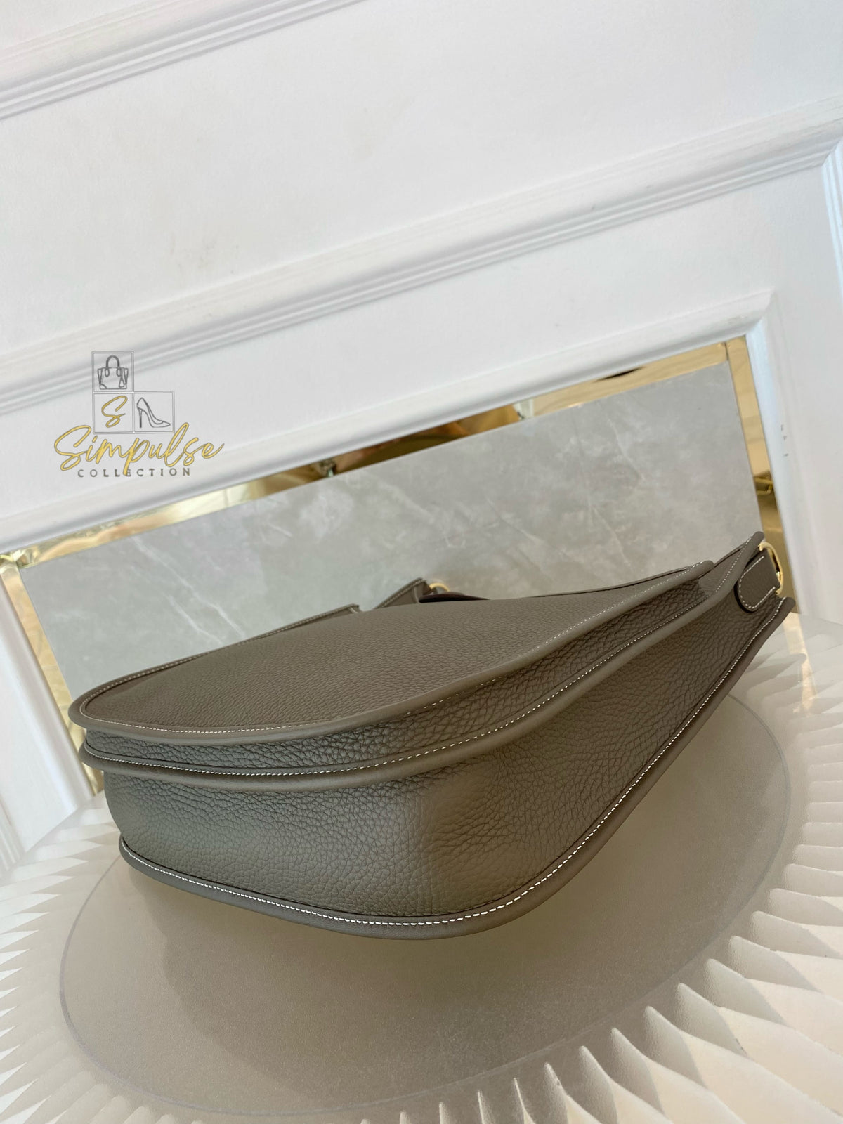 HERMES EVELYNE PM3 CLEMENCE ETOUPE