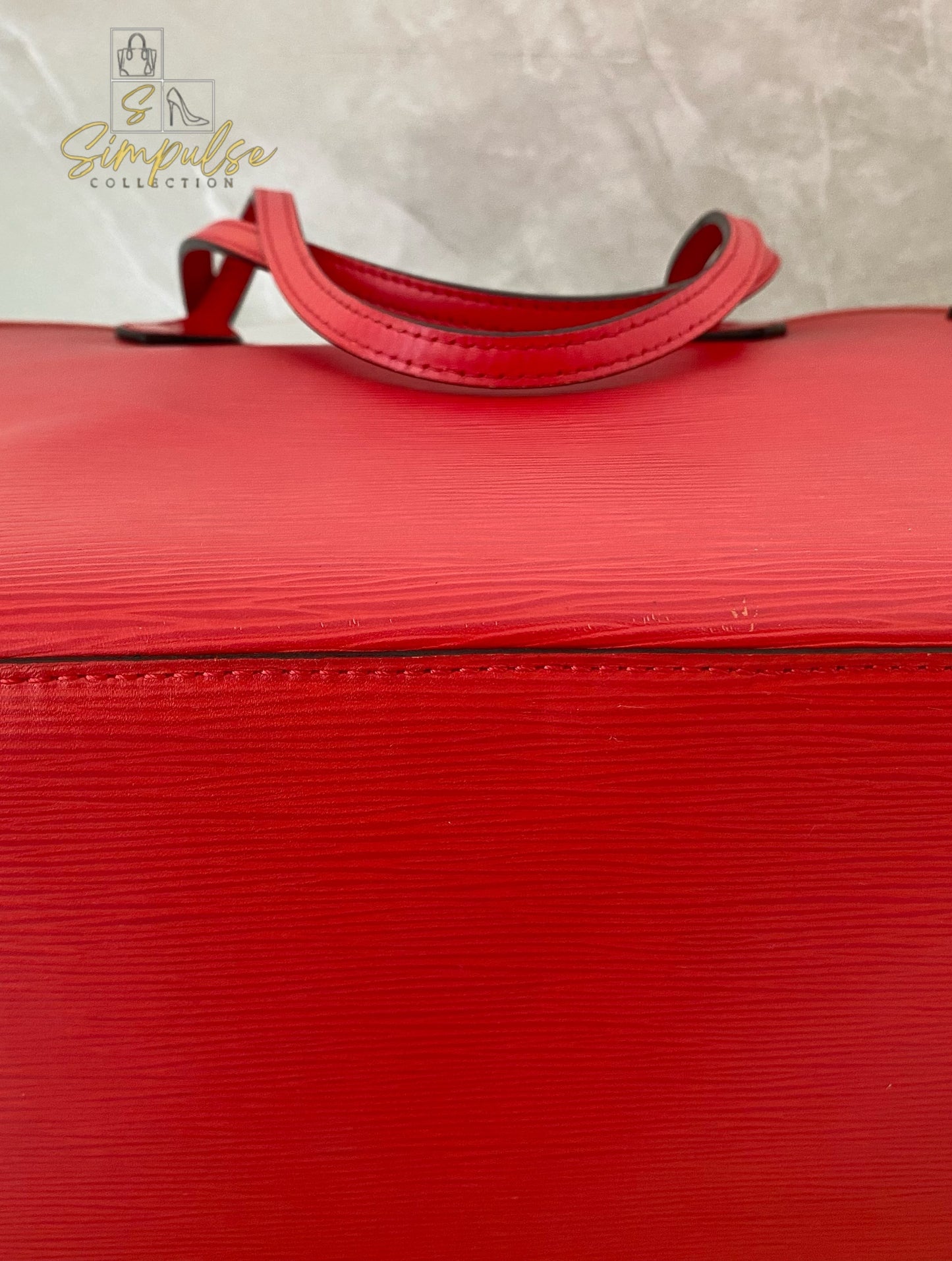 Louis Vuitton Epi Leather Neverfull Tote Bag