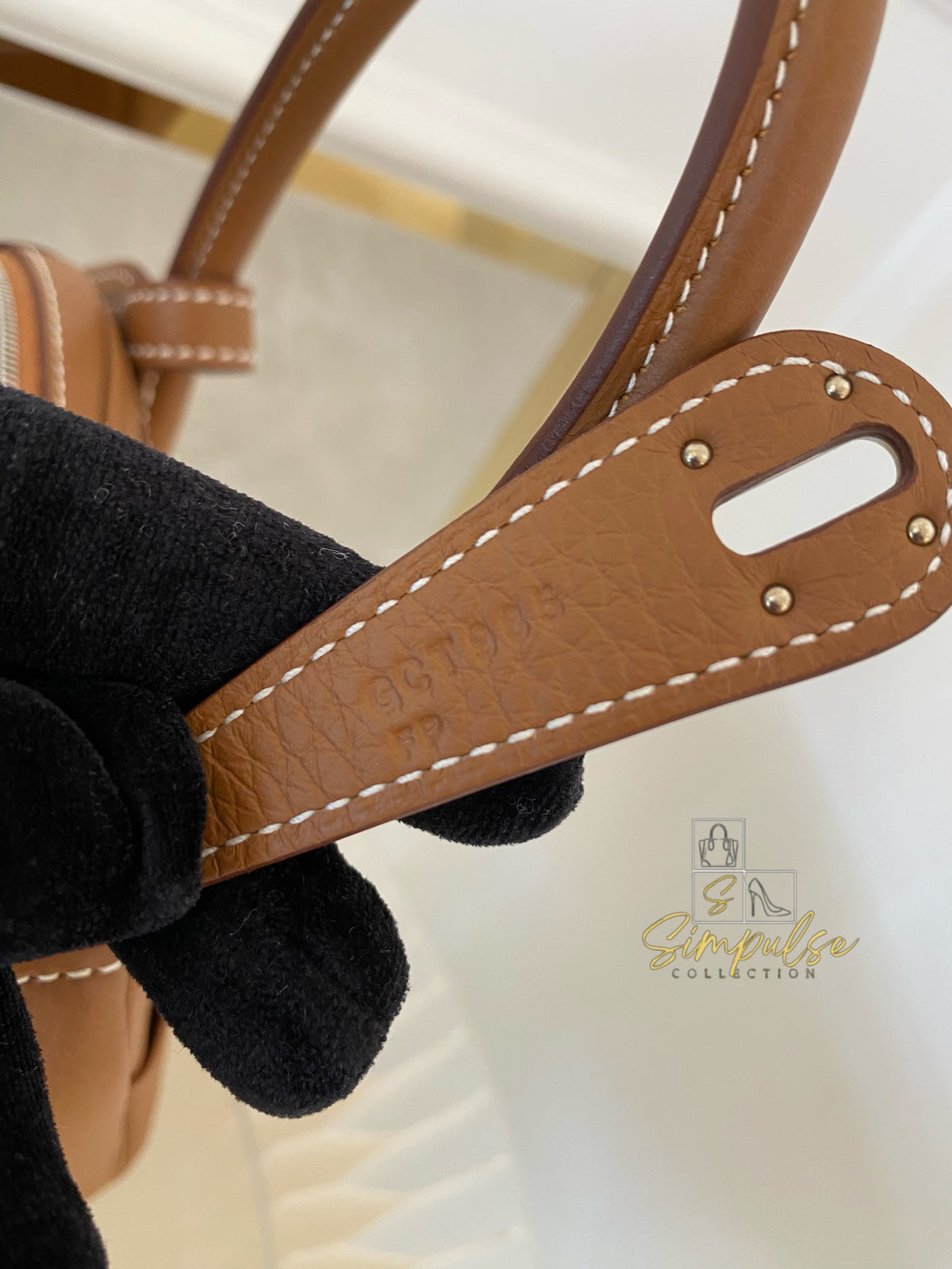 HERMES LINDY 26 CLEMENCE GOLD