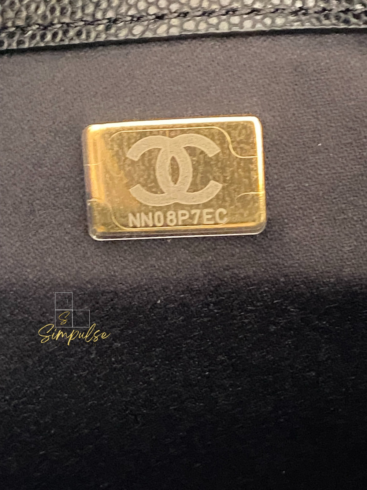 CHANEL C25 MINI CAVIAR BLACK GHW