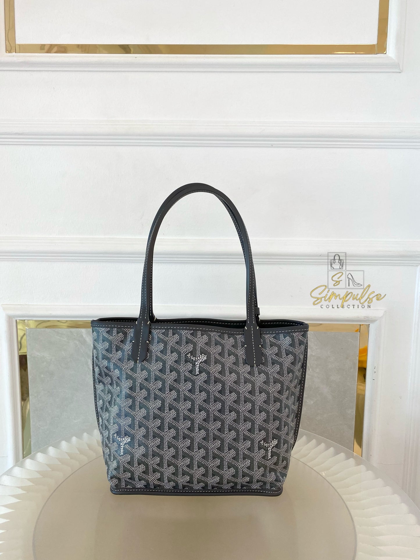 GOYARD MINI ANJOU GRAY