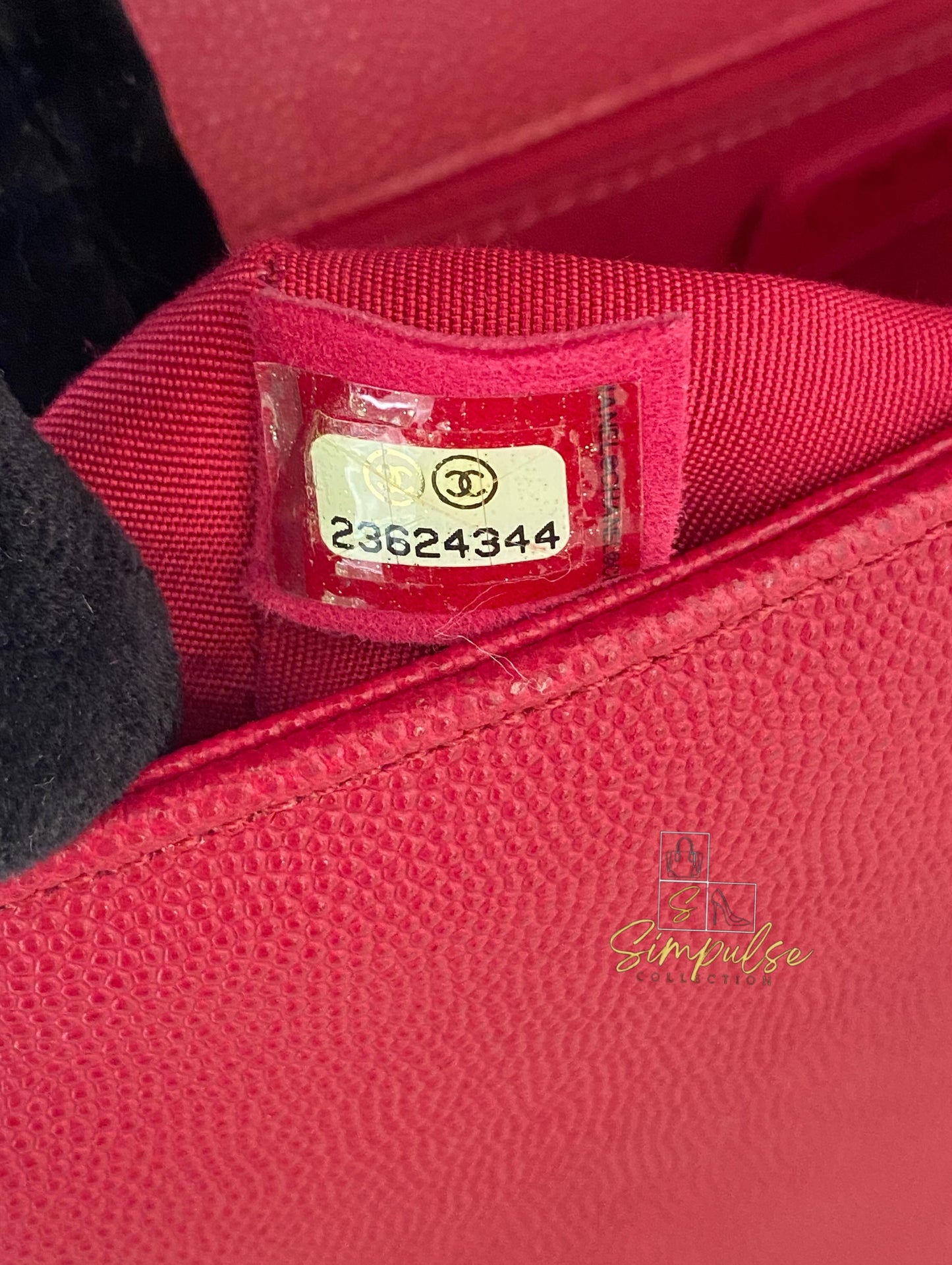 Chanel Leboy Caviar Pink Old Medium GHW