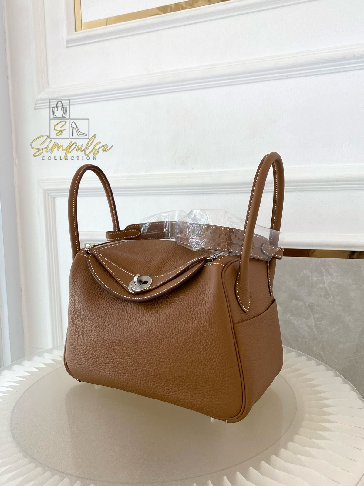 HERMES LINDY 26 CLEMENCE GOLD