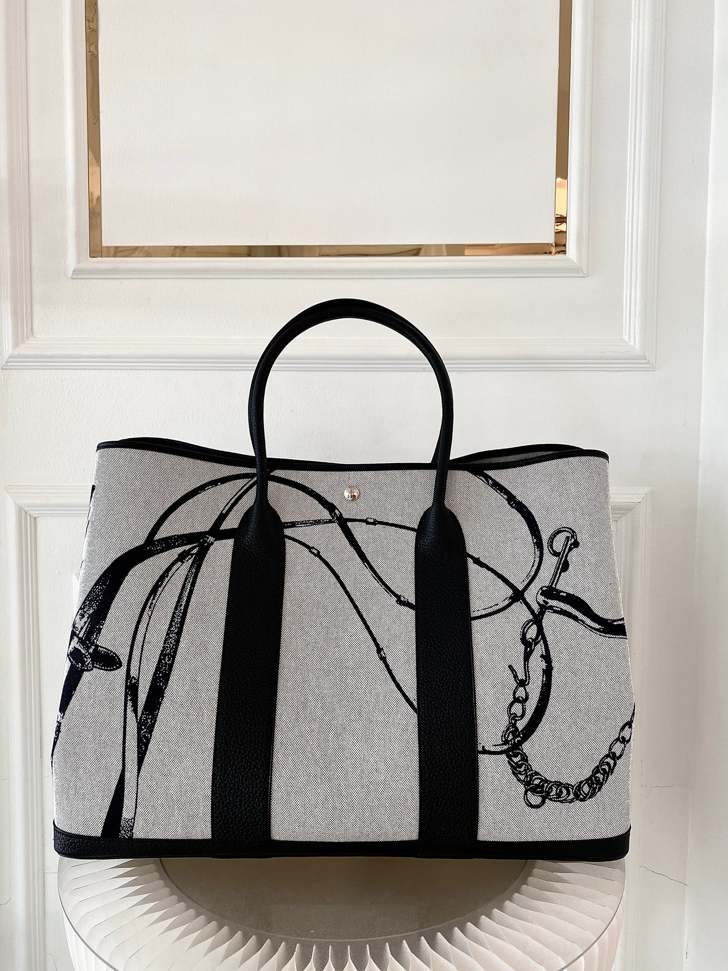 HERMES Garden Party Tote 49 Voyage