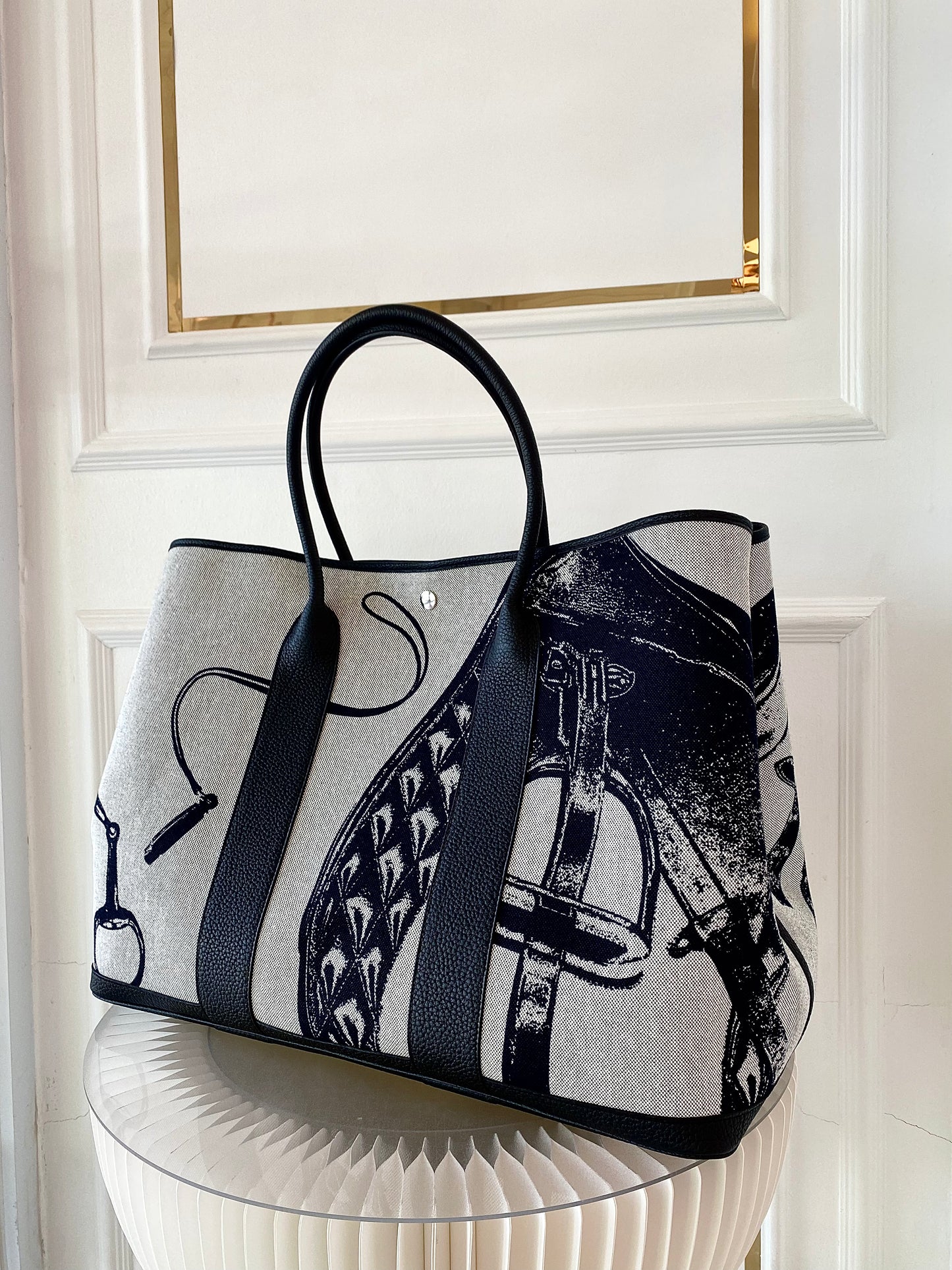 HERMES Garden Party Tote 49 Voyage