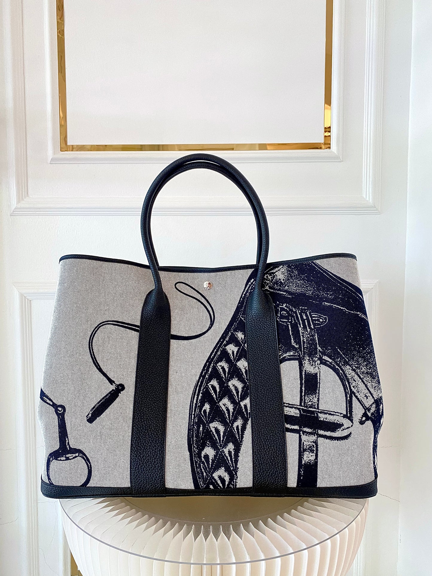 HERMES Garden Party Tote 49 Voyage
