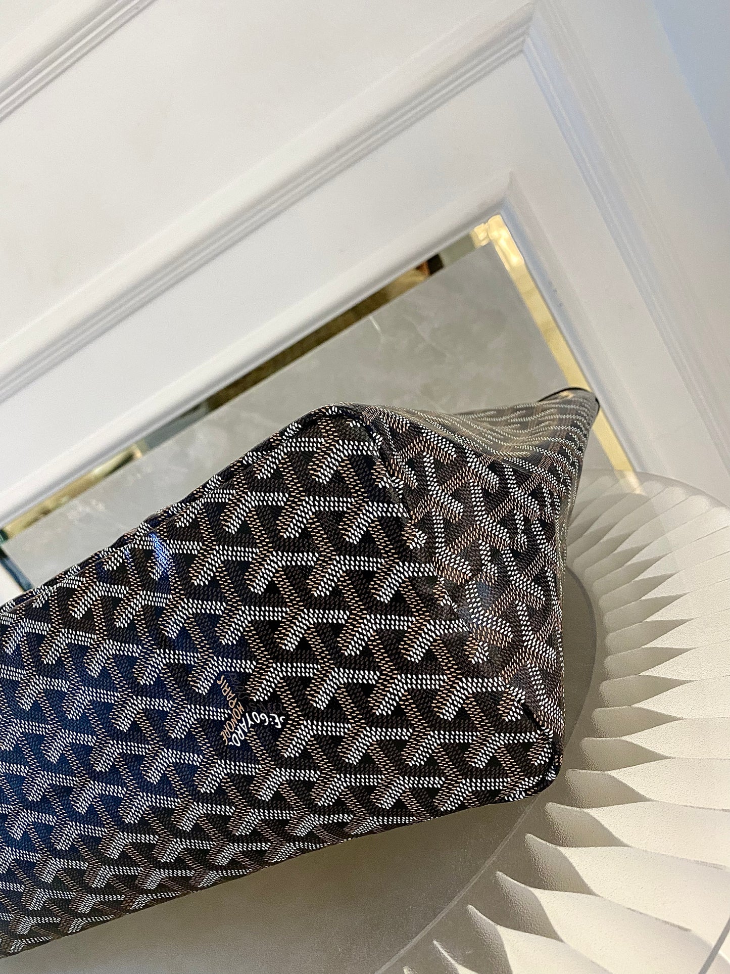 Goyard St. Louis Black in Pm Size