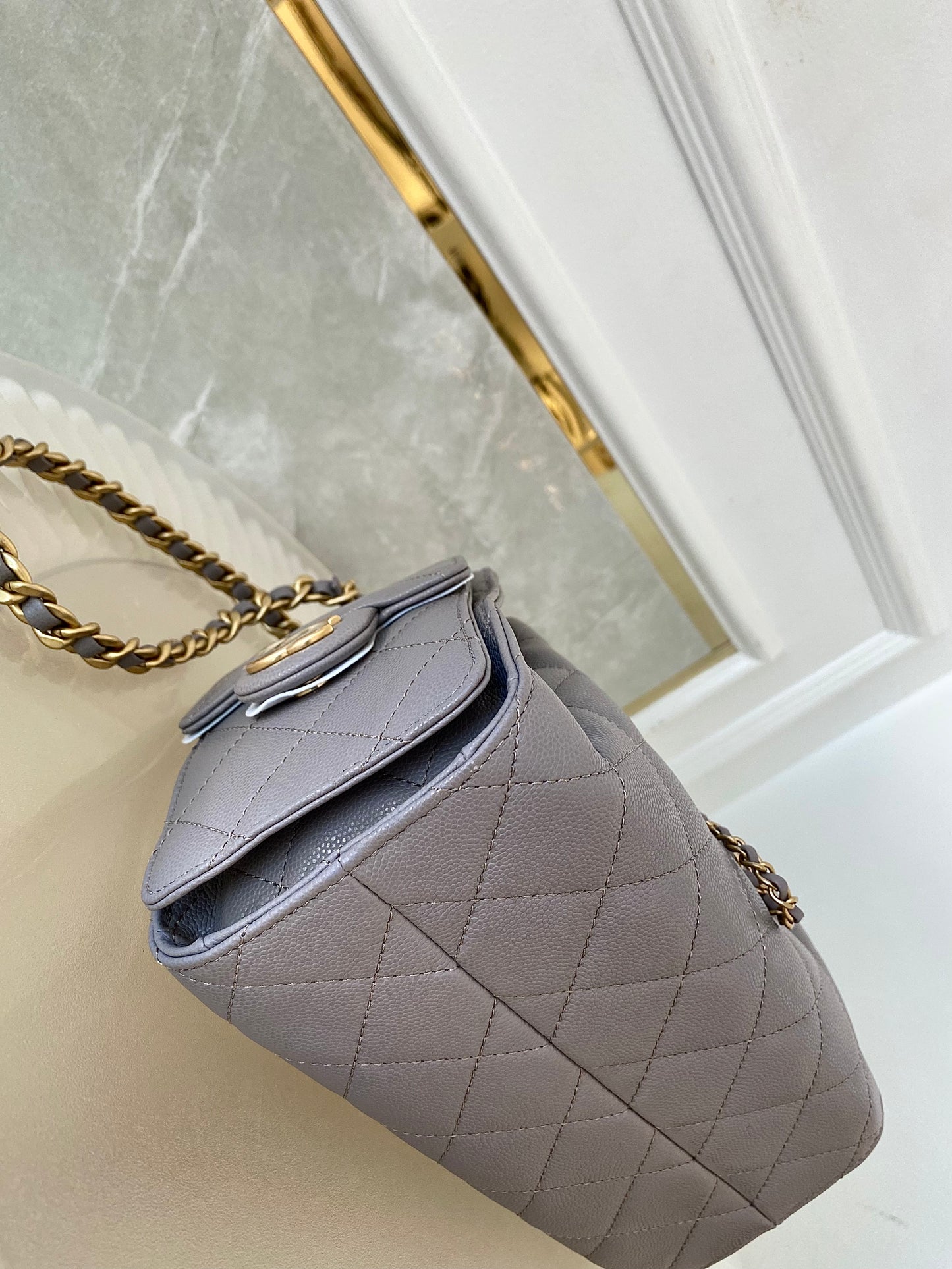 Chanel Mini C25 Grey GHW
