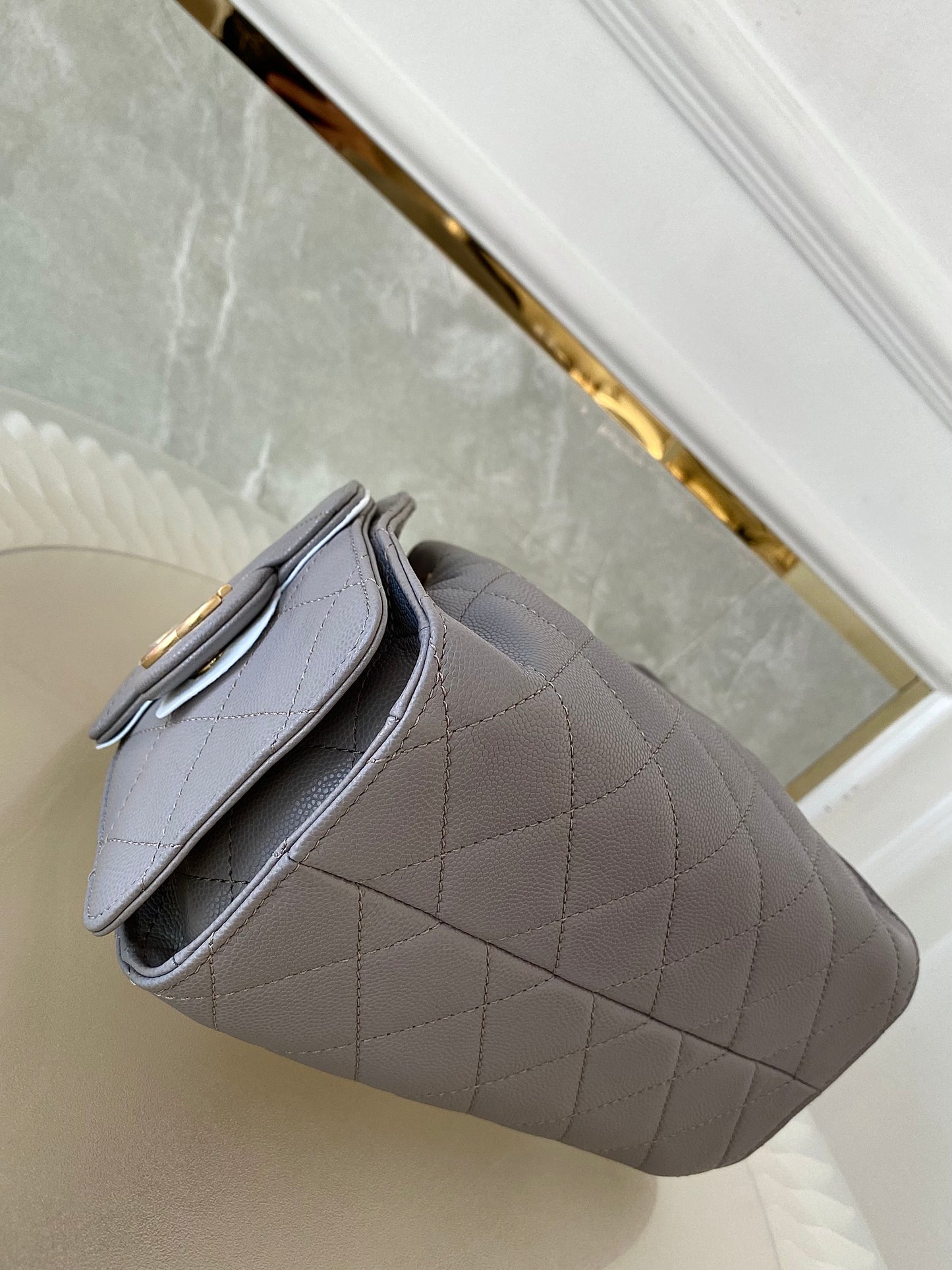 Chanel Mini C25 Grey GHW