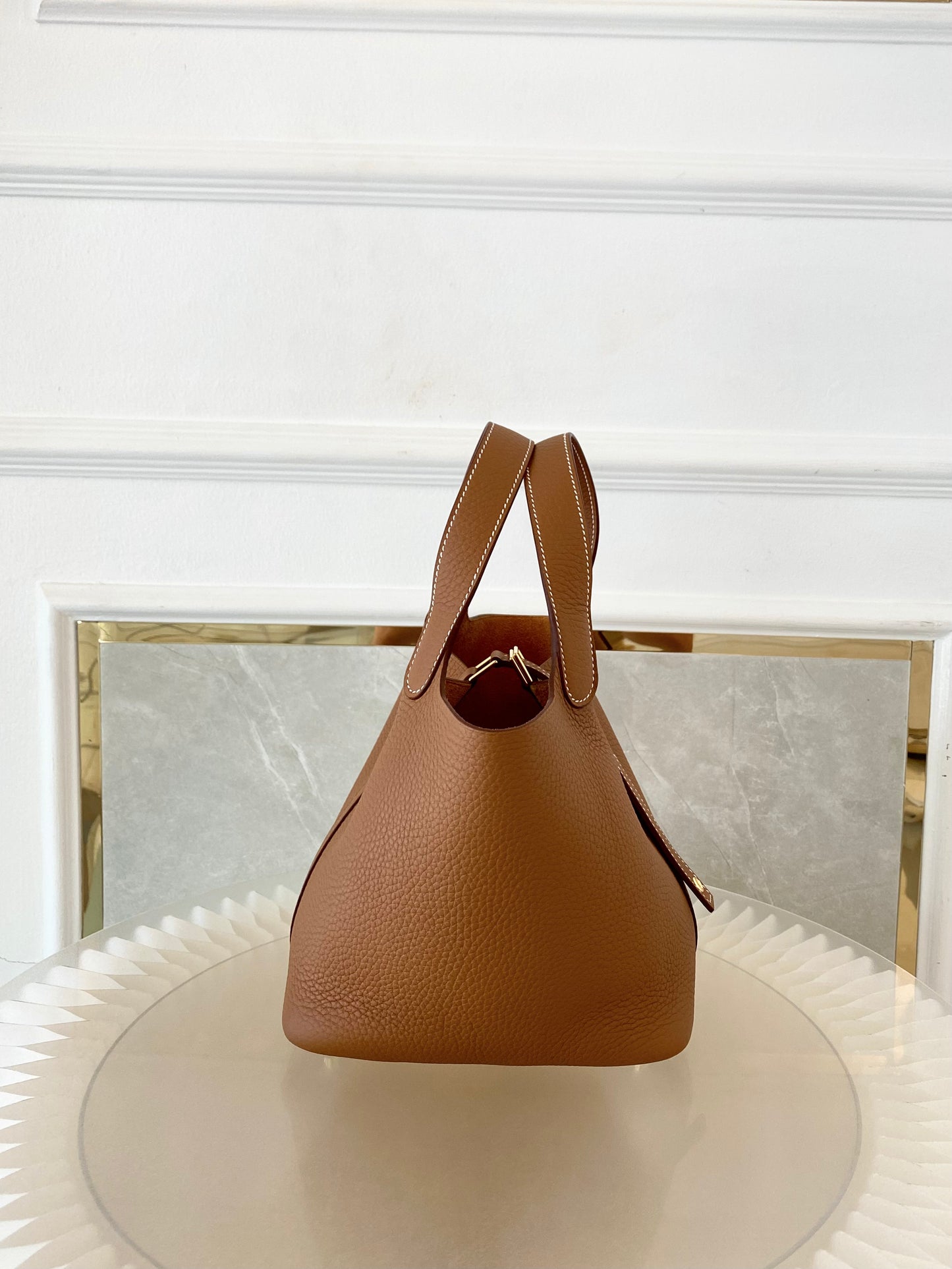 Hermes Picotin 18 Gold on Gold