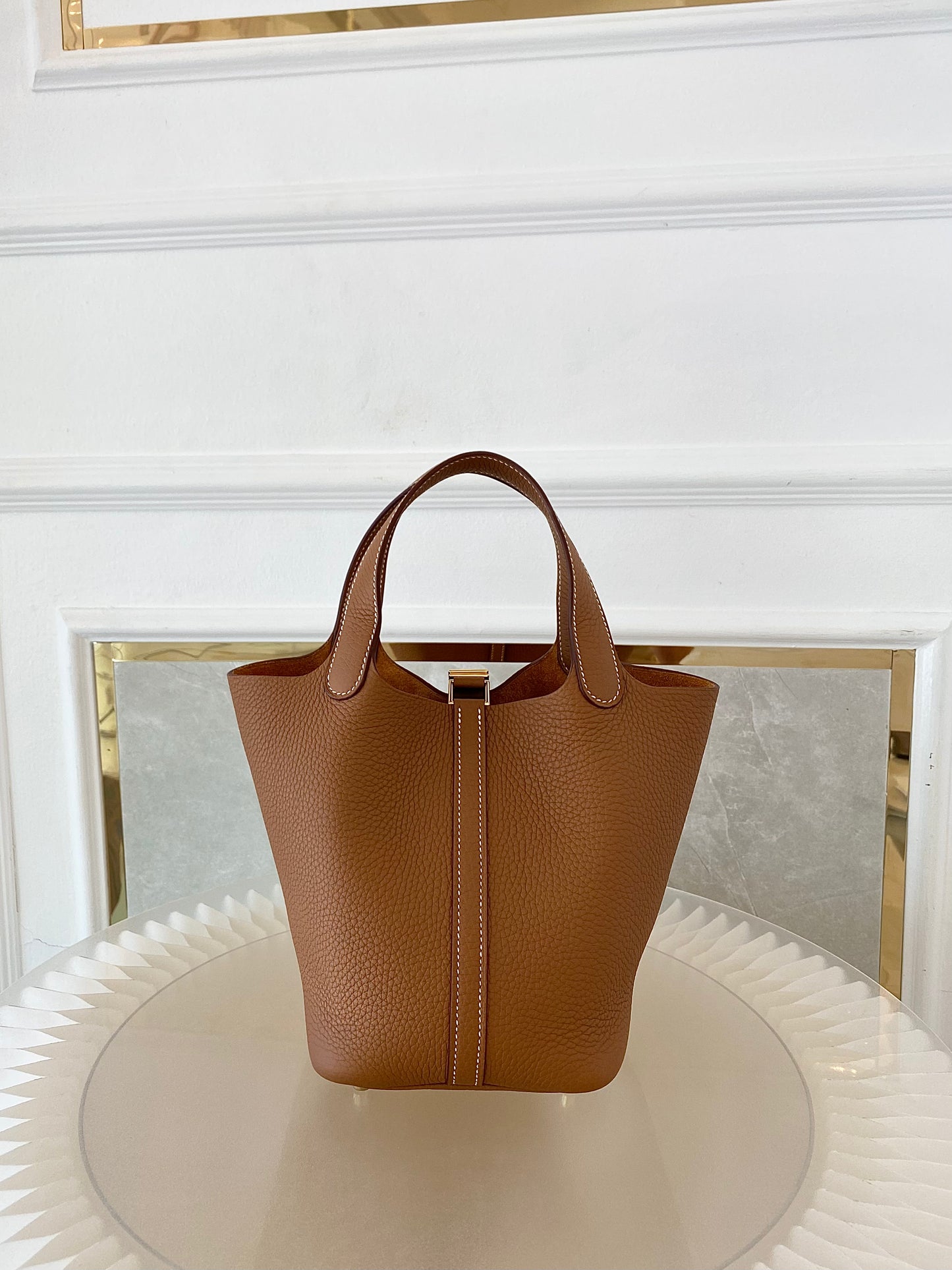 Hermes Picotin 18 Gold on Gold