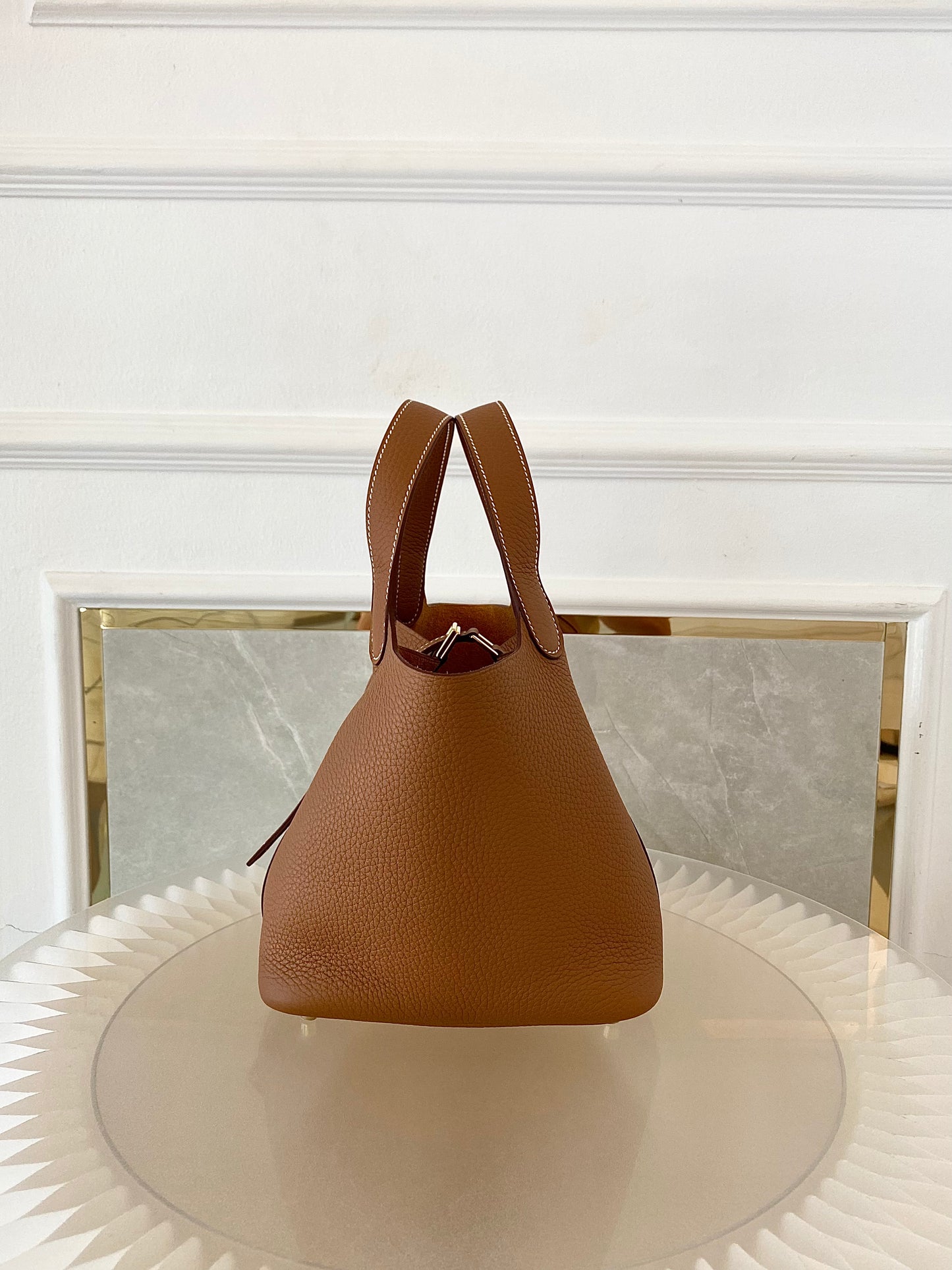 Hermes Picotin 18 Gold on Gold