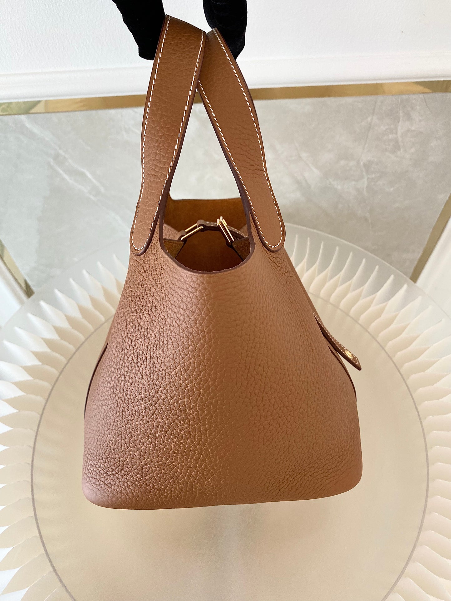 Hermes Picotin 18 Gold on Gold