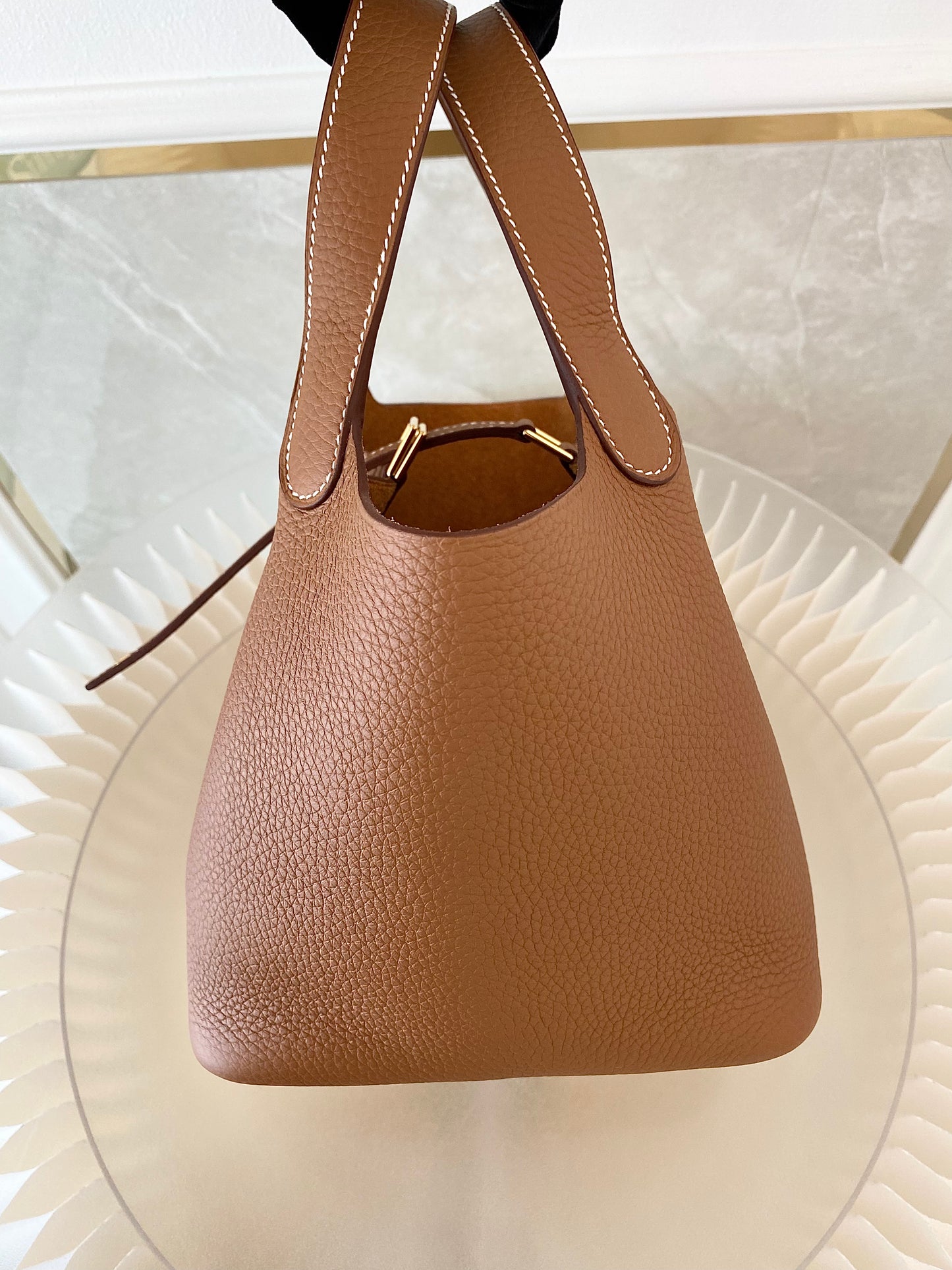 Hermes Picotin 18 Gold on Gold