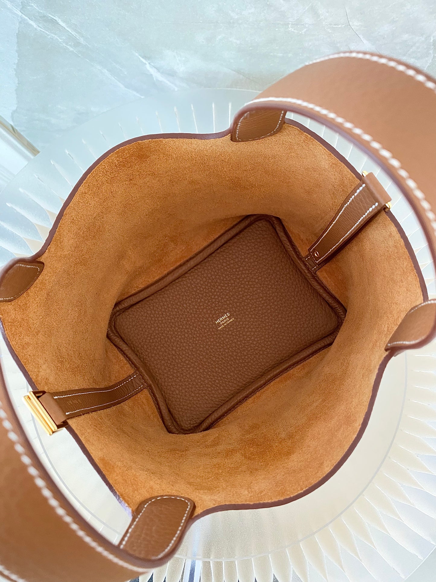 Hermes Picotin 18 Gold on Gold