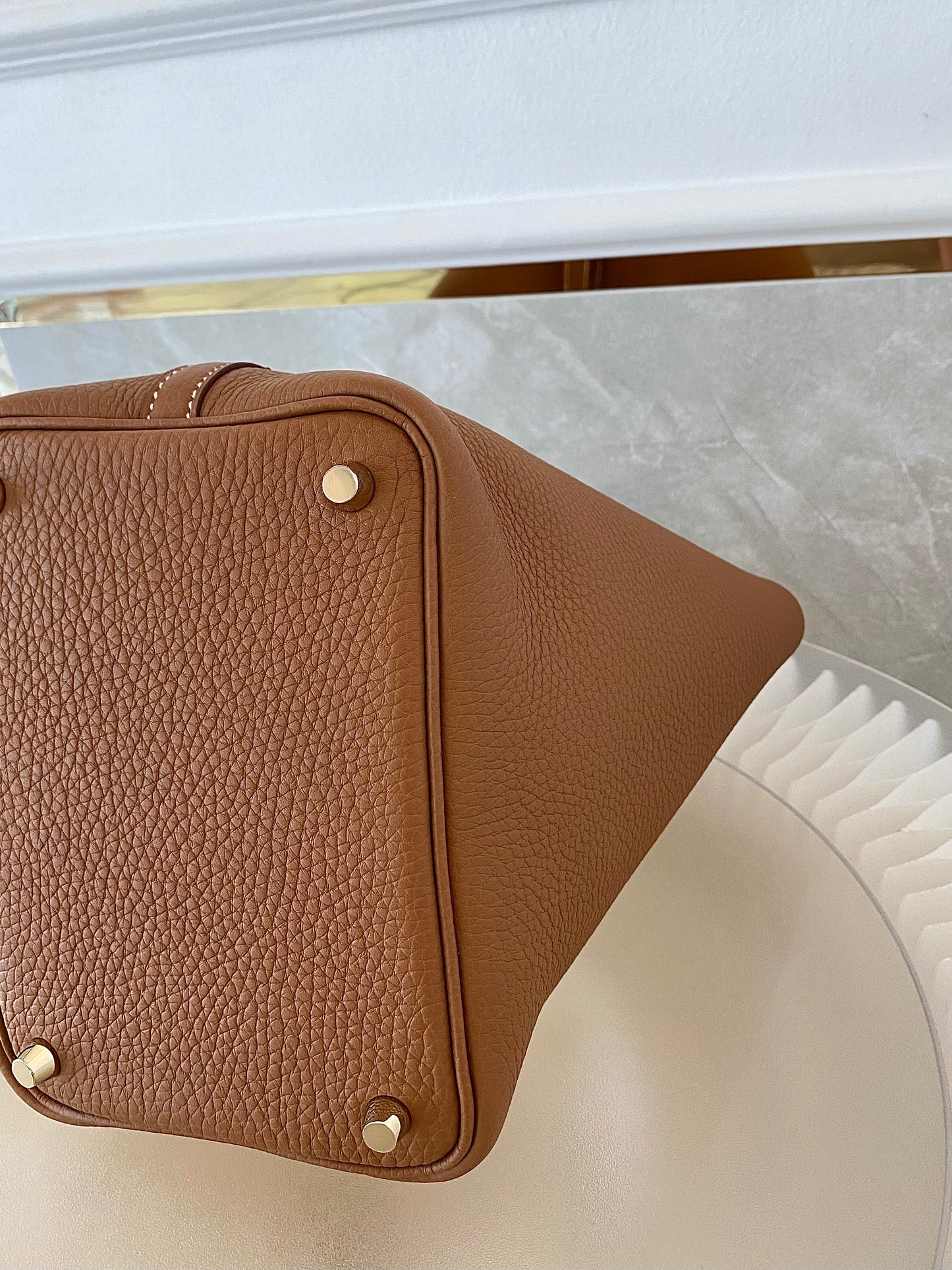 Hermes Picotin 18 Gold on Gold