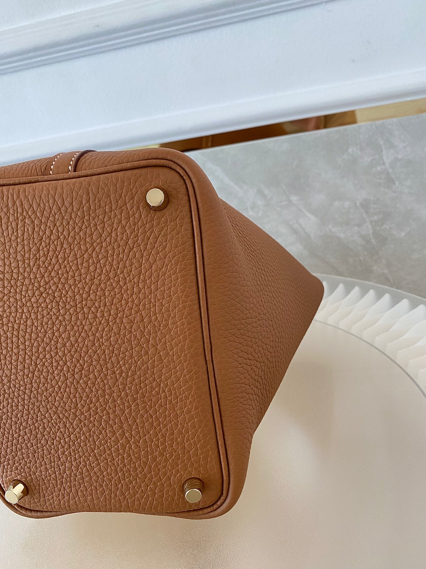 Hermes Picotin 18 Gold on Gold