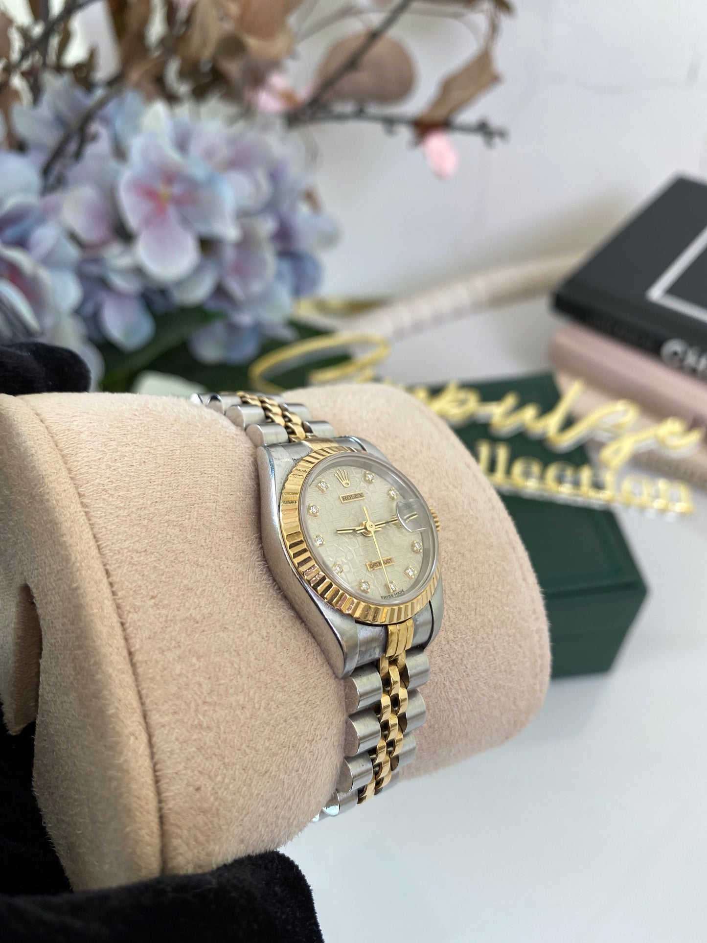 R Datejust Anniversary Diamond Dial w/ No Lughole