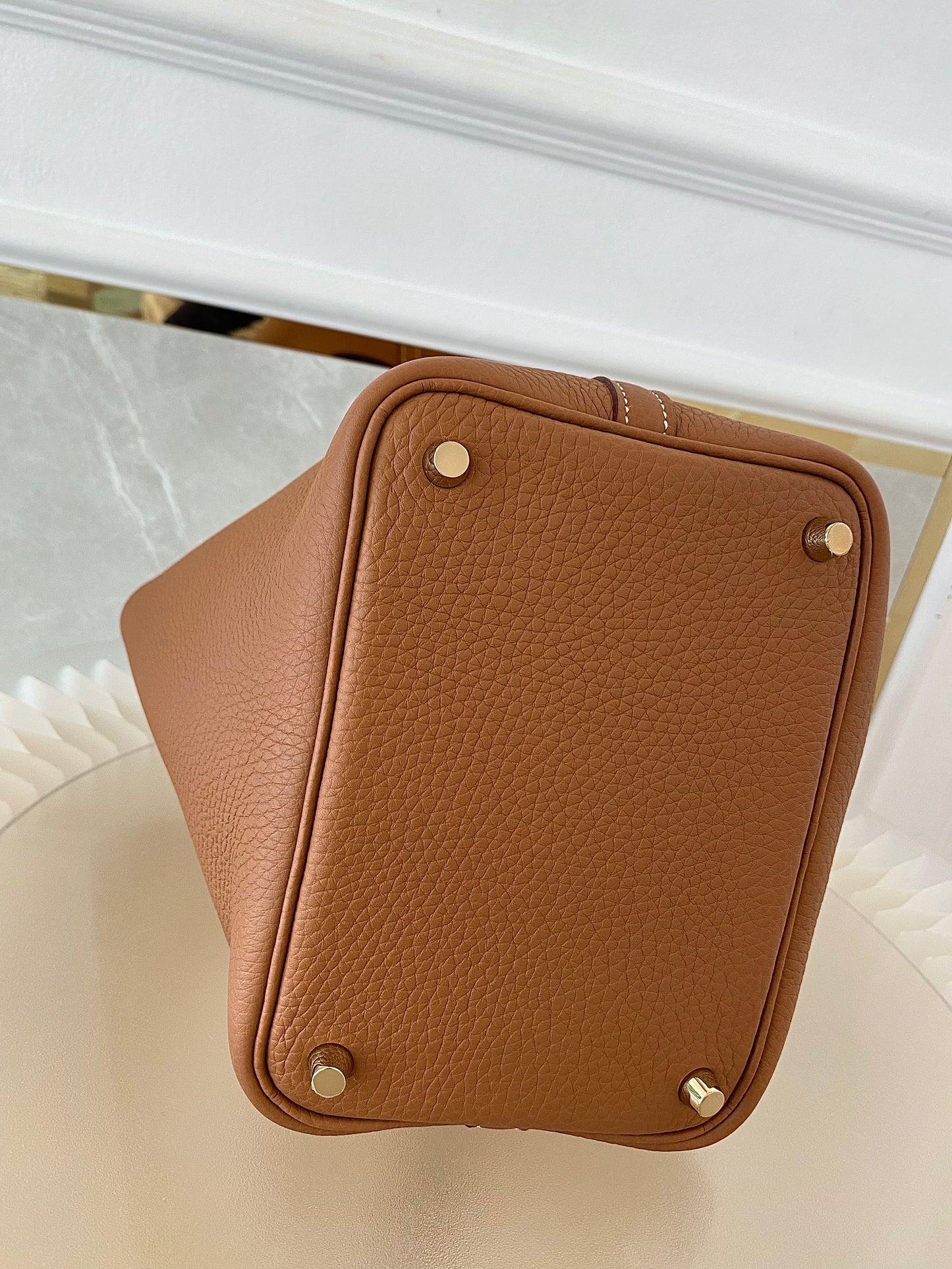 Hermes Picotin 18 Gold on Gold