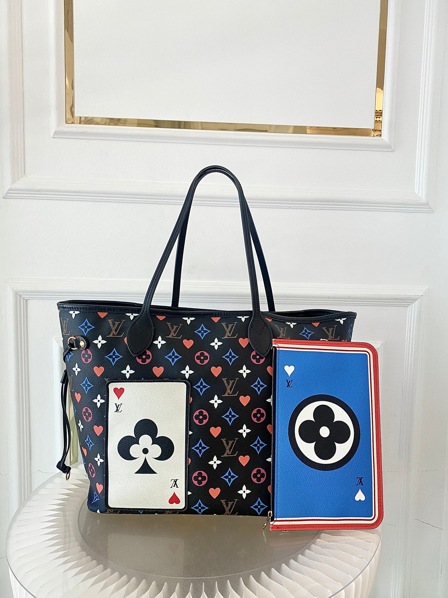Louis Vuitton Neverfull MM Limited Edition Cruise 2021 “Game On”