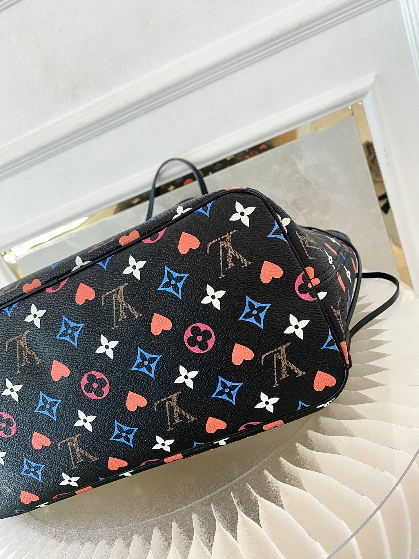 Louis Vuitton Neverfull MM Limited Edition Cruise 2021 “Game On”