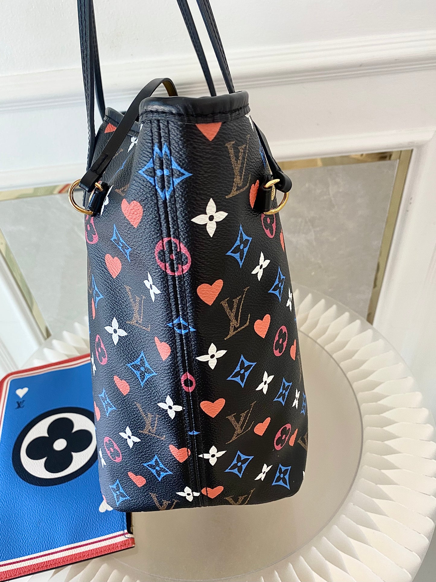 Louis Vuitton Neverfull MM Limited Edition Cruise 2021 “Game On”