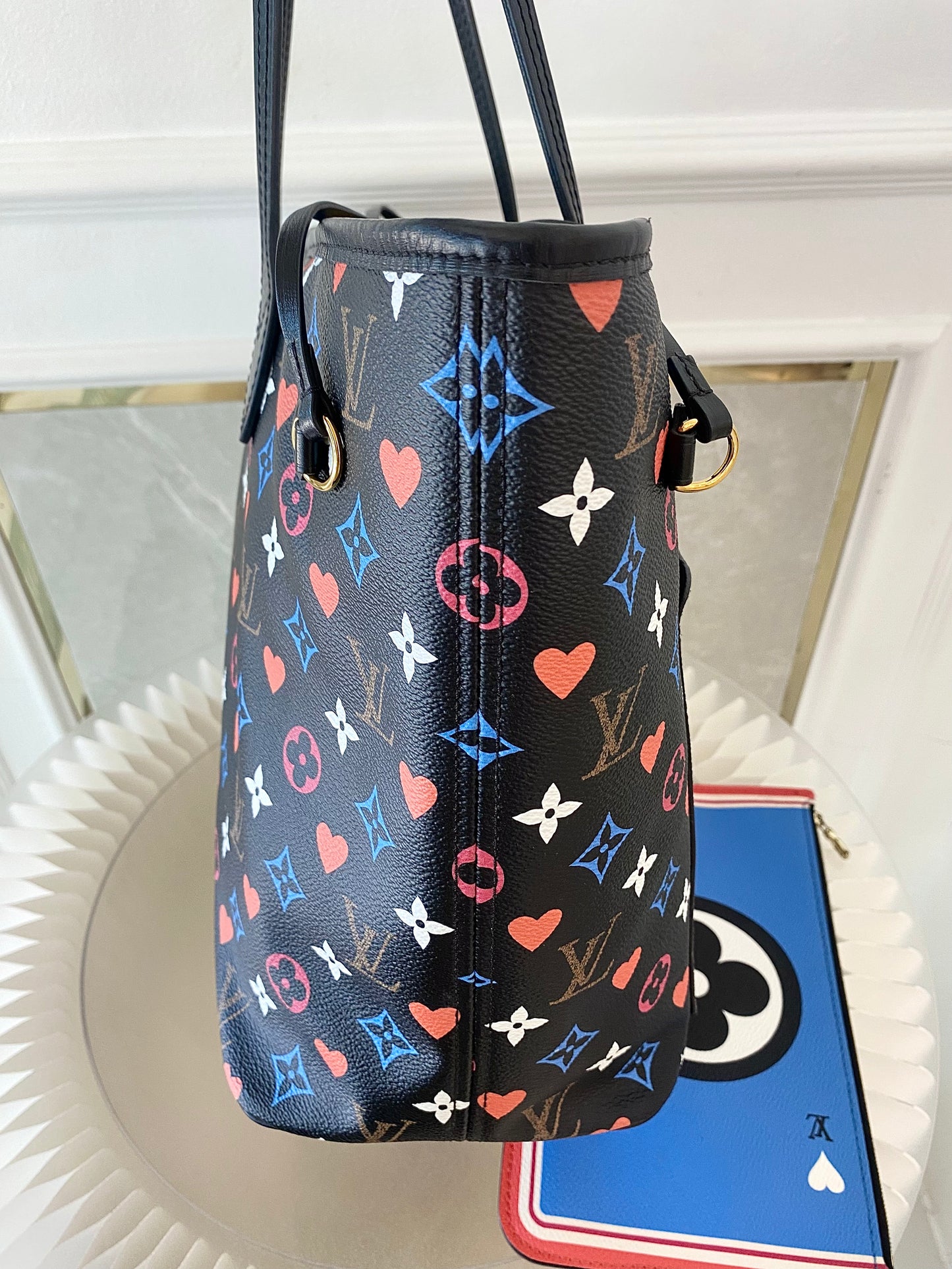 Louis Vuitton Neverfull MM Limited Edition Cruise 2021 “Game On”