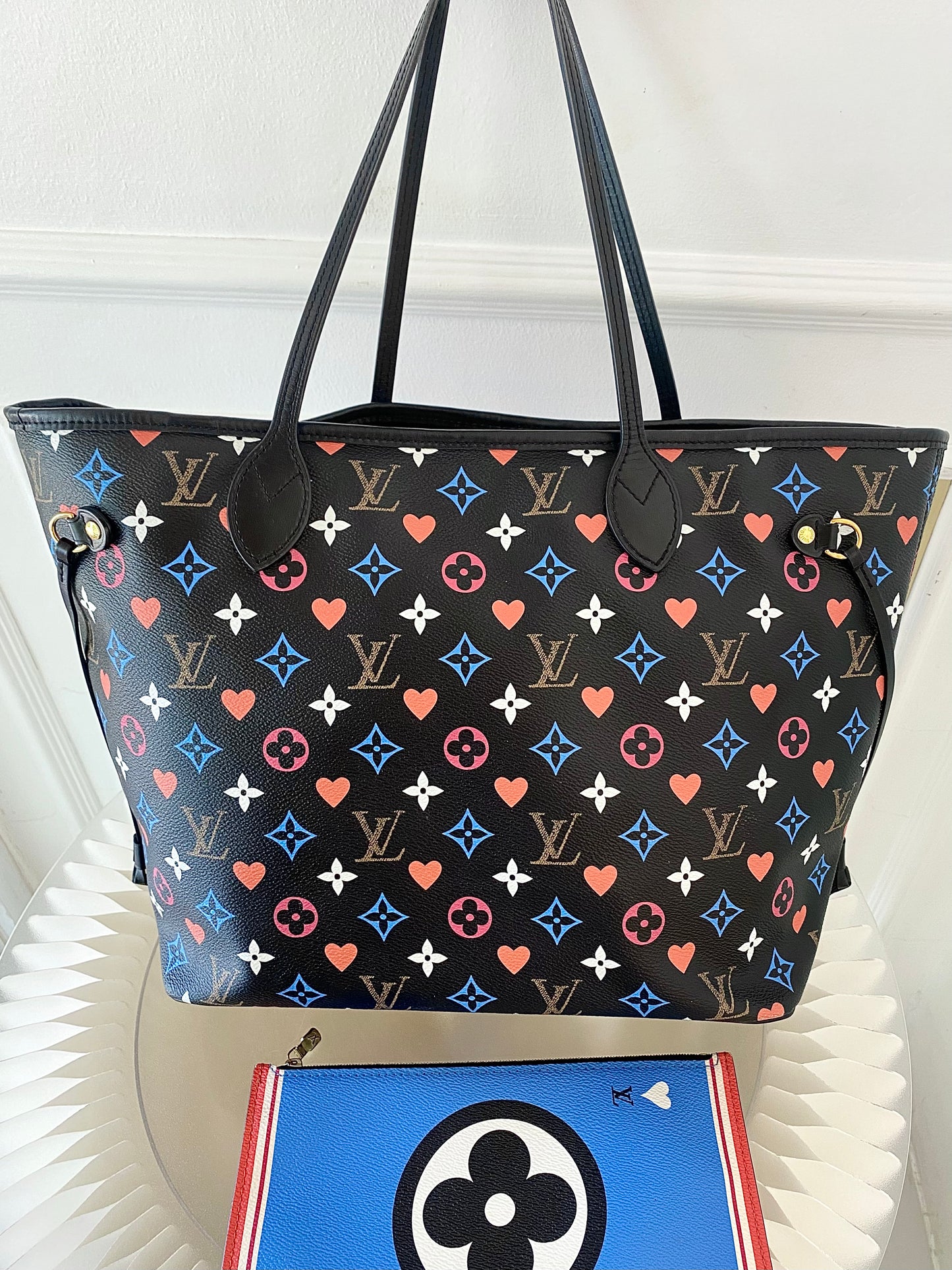 Louis Vuitton Neverfull MM Limited Edition Cruise 2021 “Game On”