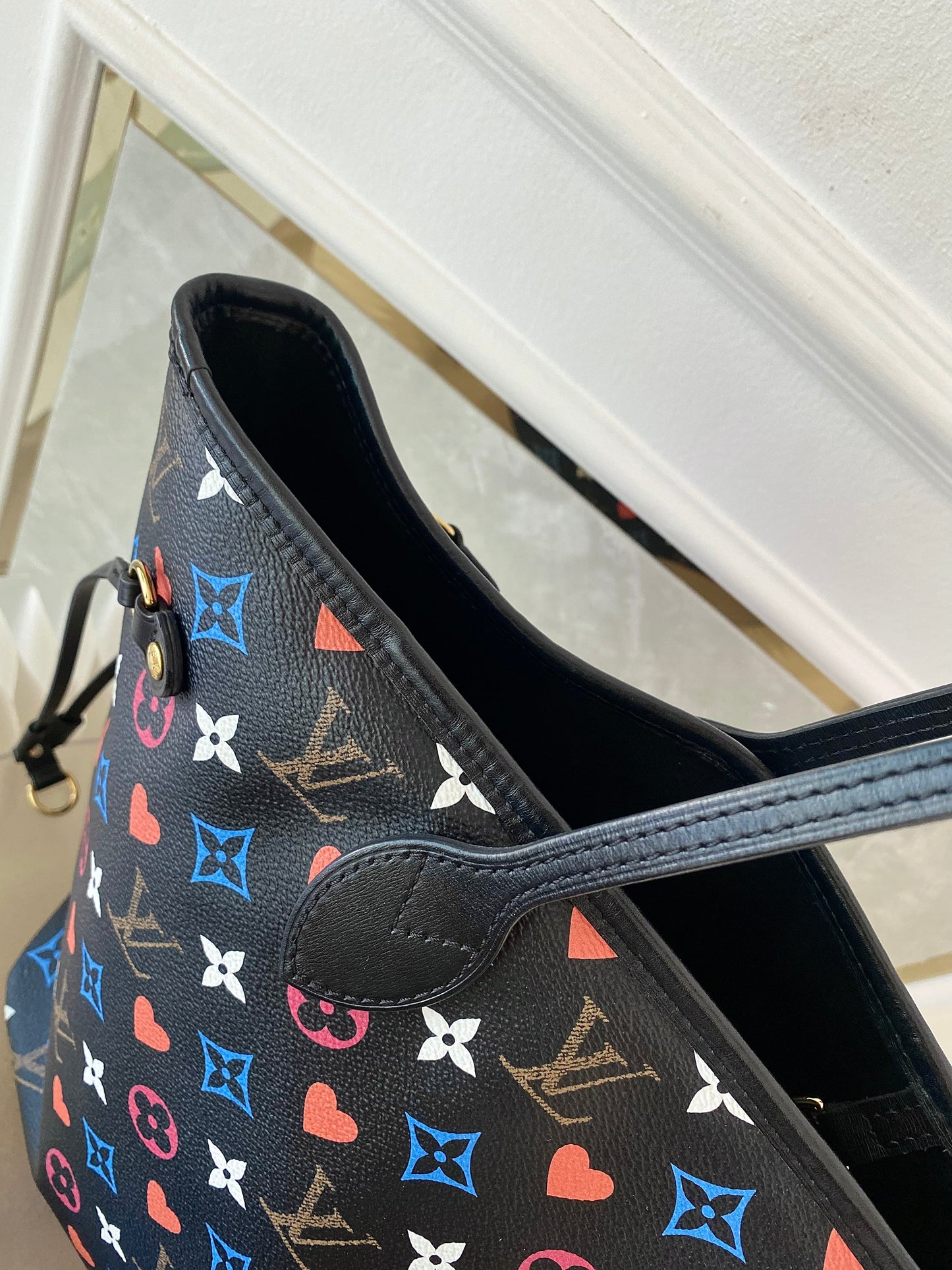Louis Vuitton Neverfull MM Limited Edition Cruise 2021 “Game On”