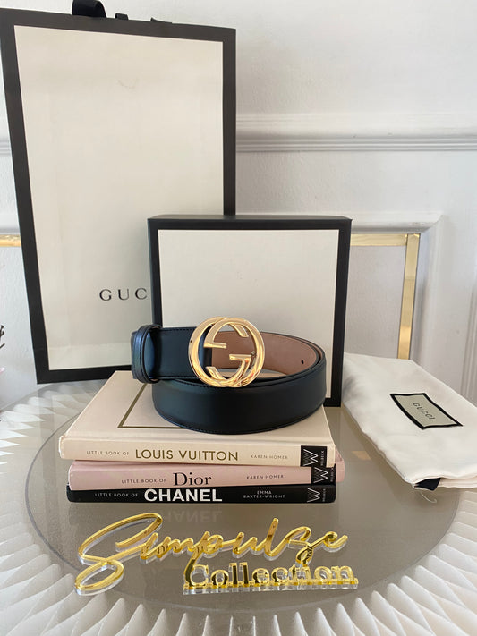 Gucci Interlocking G Buckle Belt