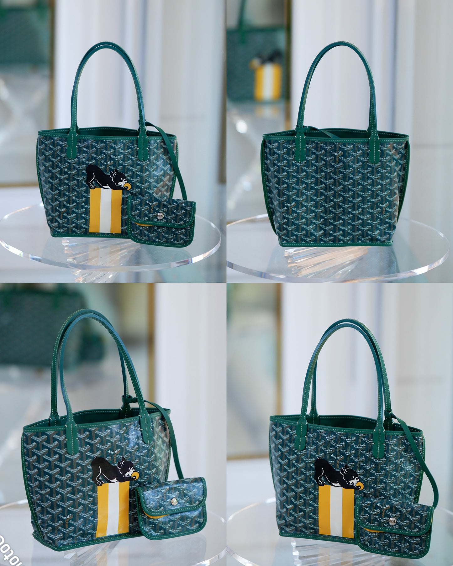 Goyard Mini Anjou Green