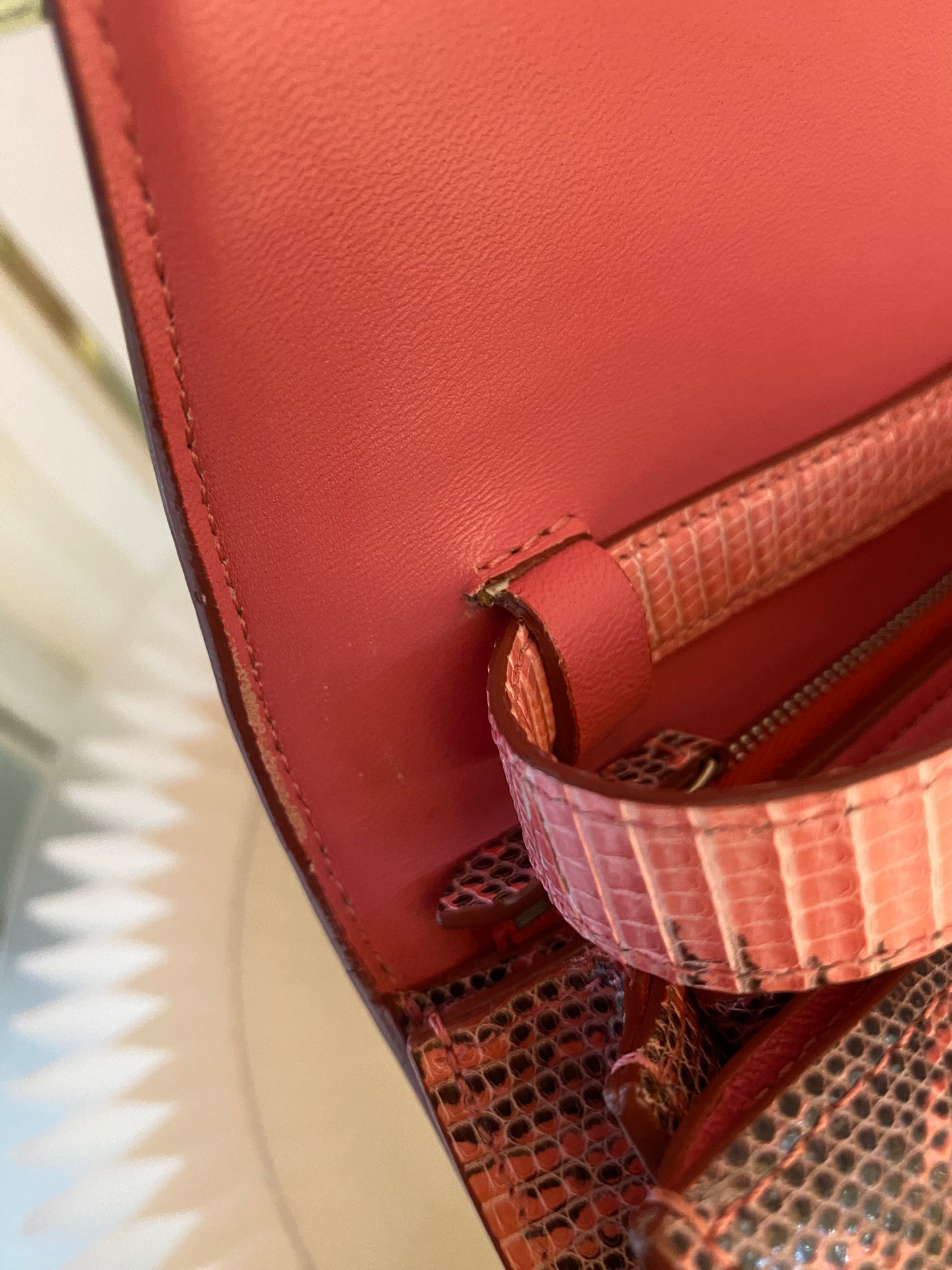 CELINE Medium Classic Box Pink/Grey Lizard Bag